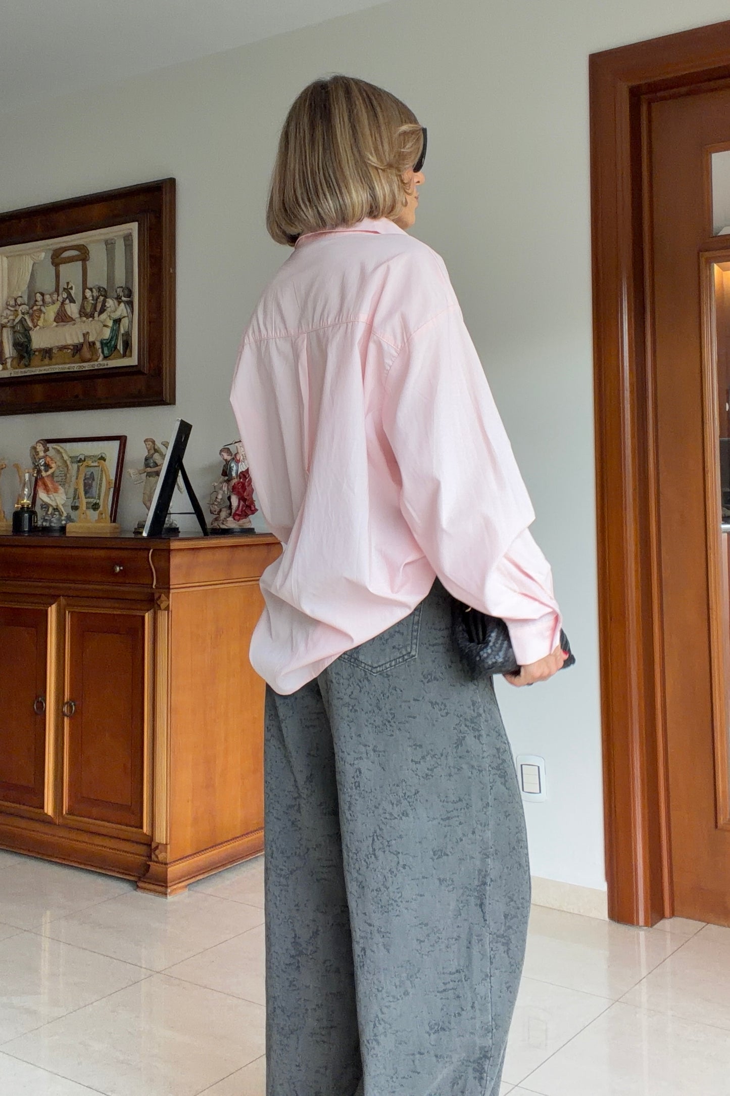 CAMISA UNICOLOR BOLSA