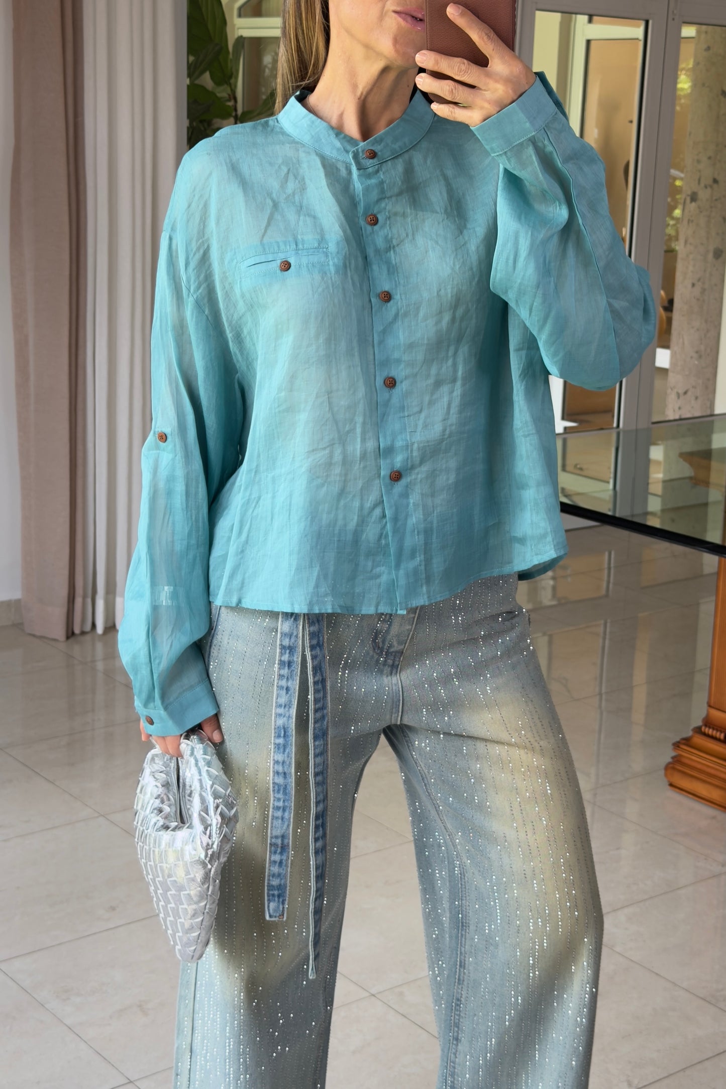 BLUSA TRASLUCIDA