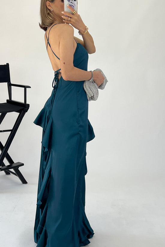 VESTIDO ASIMETRICO PLISADO