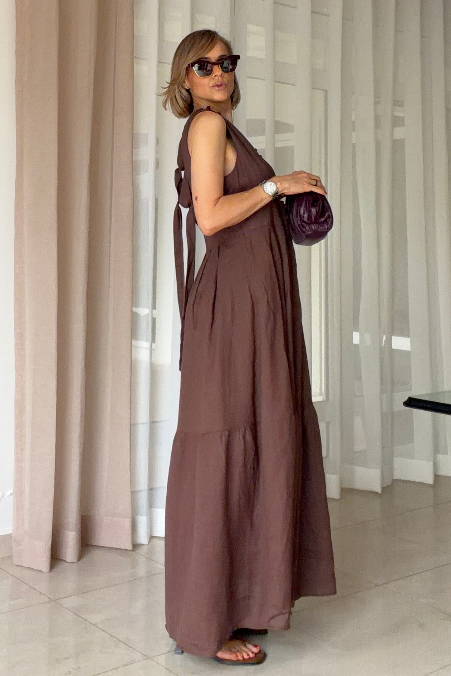 VESTIDO BOTONES