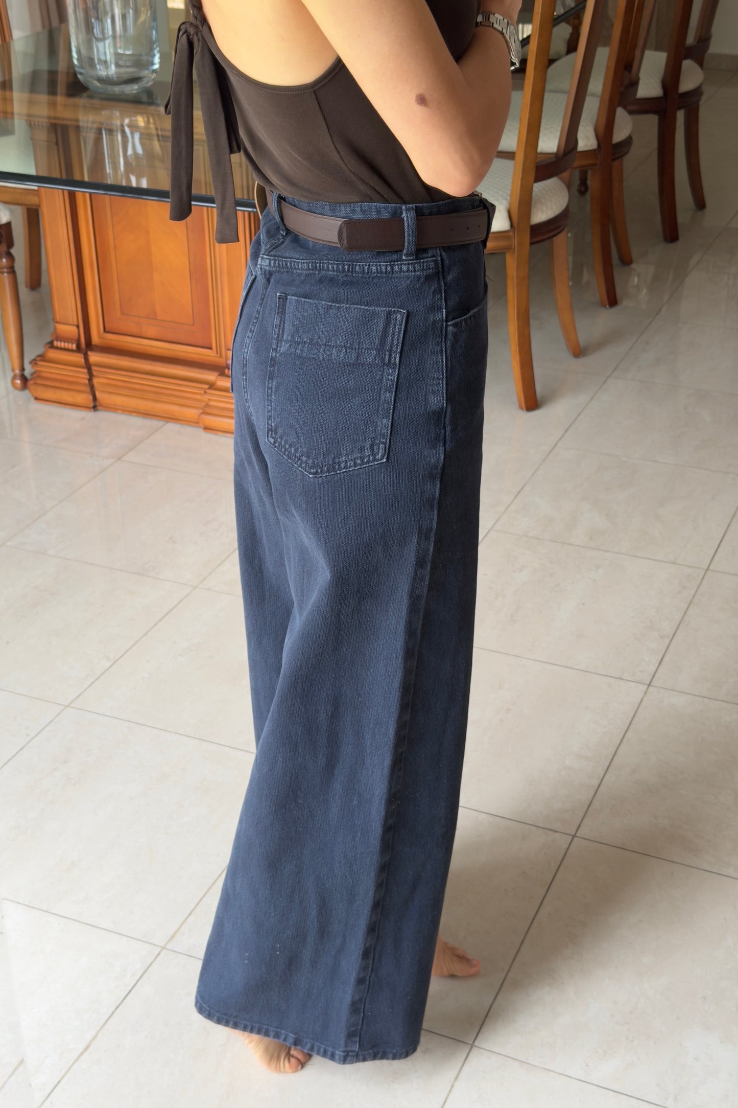 JEANS TEXTURA & CINTO
