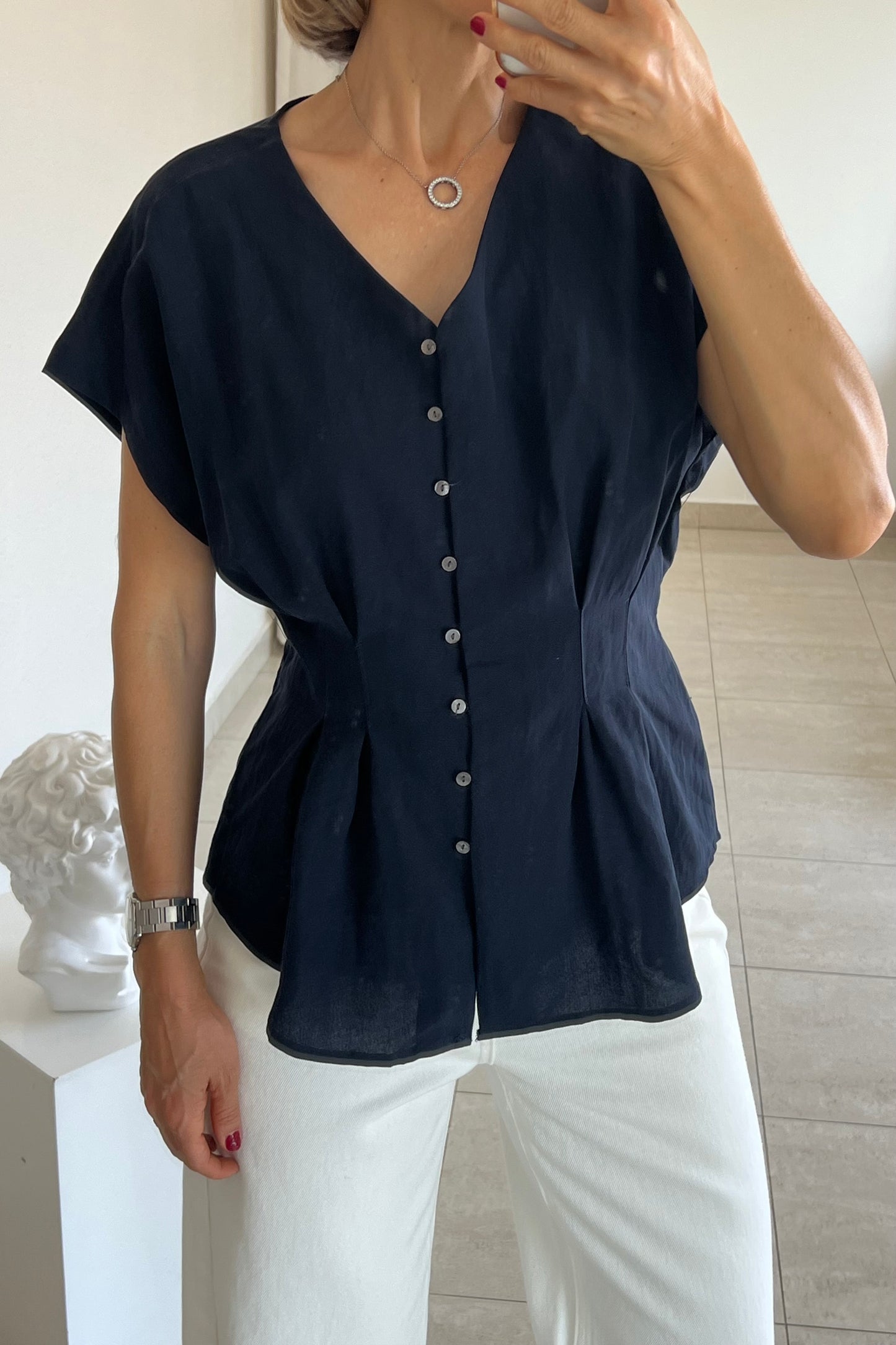 BLUSA ESCOTE V
