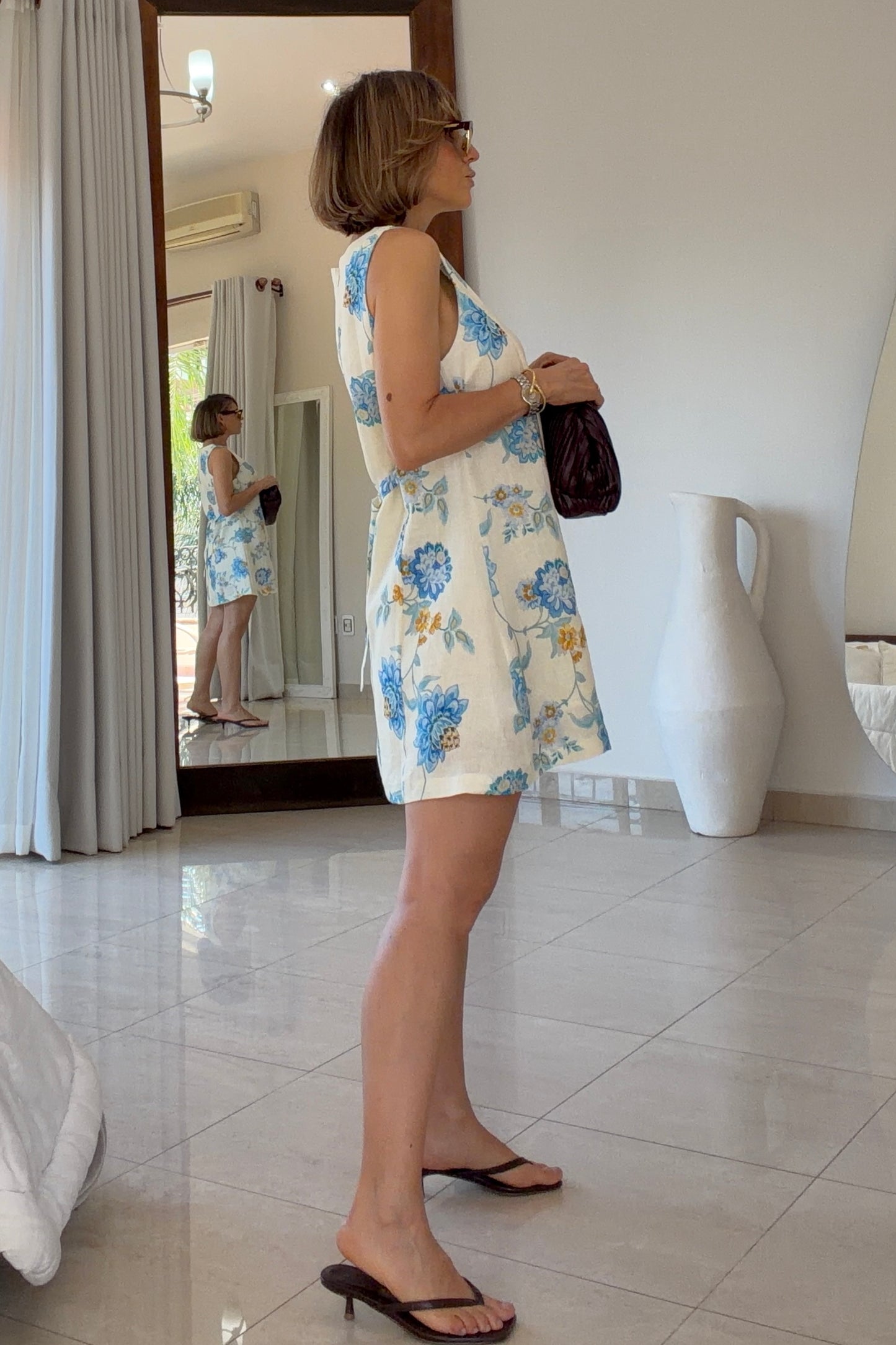 VESTIDO MINI FLORAL