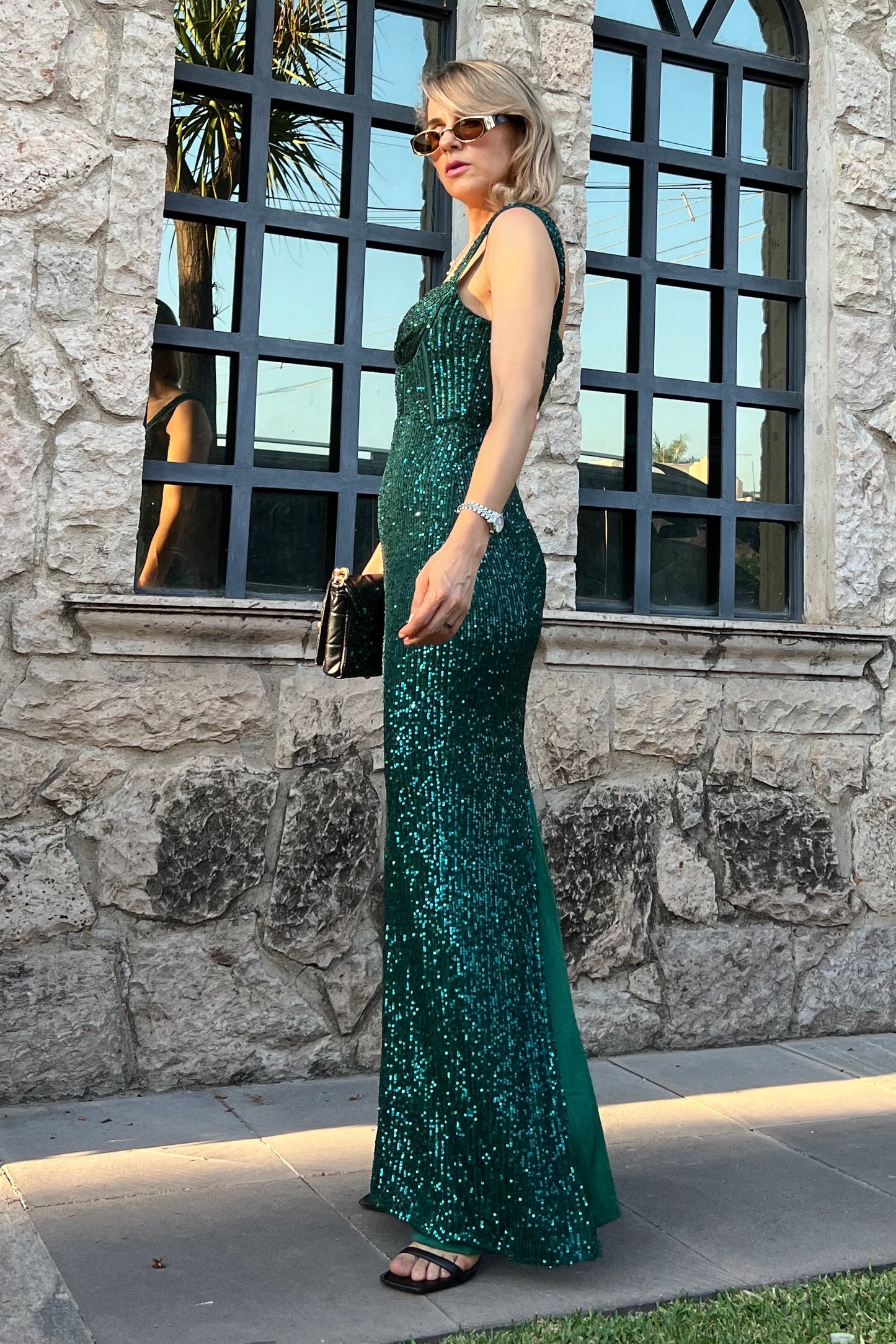VESTIDO LENTEJUELA