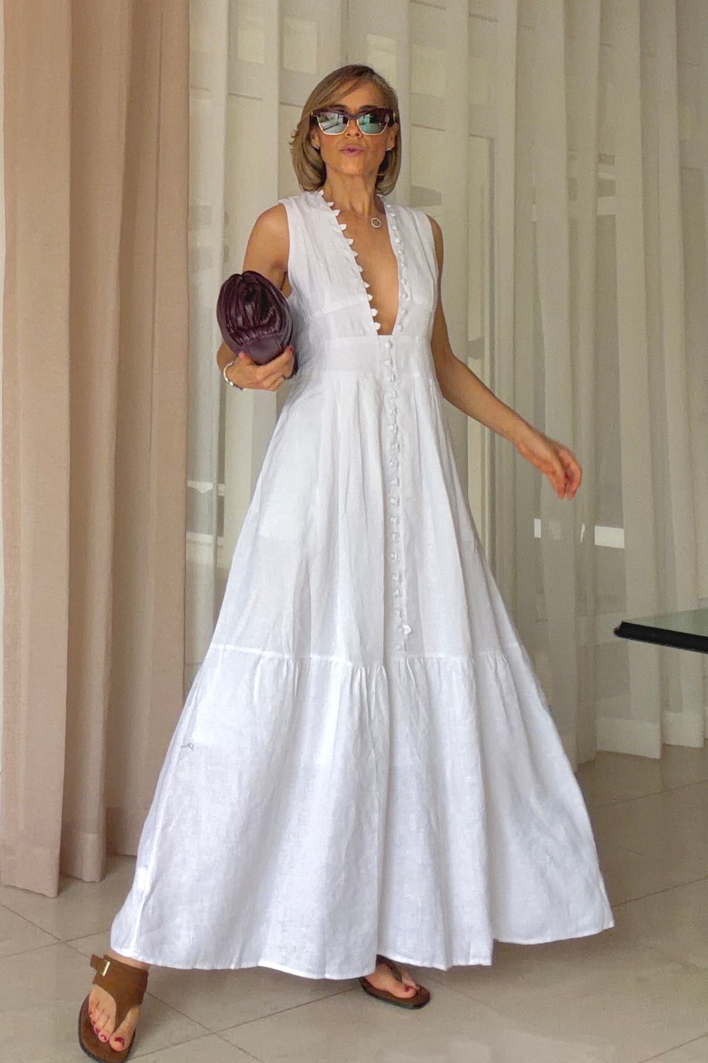 VESTIDO BOTONES