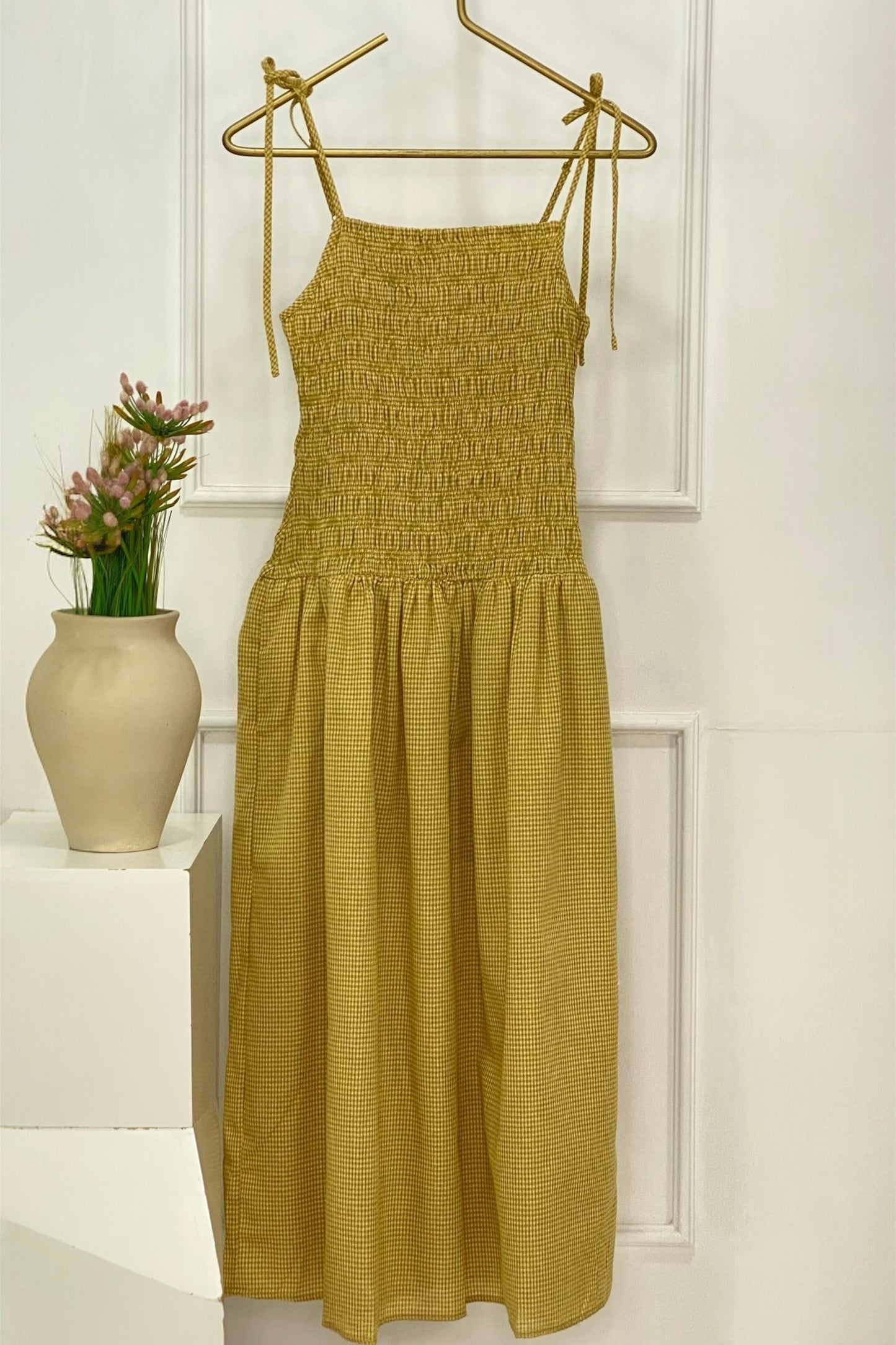 VESTIDO BUSTO FRUNCIDO