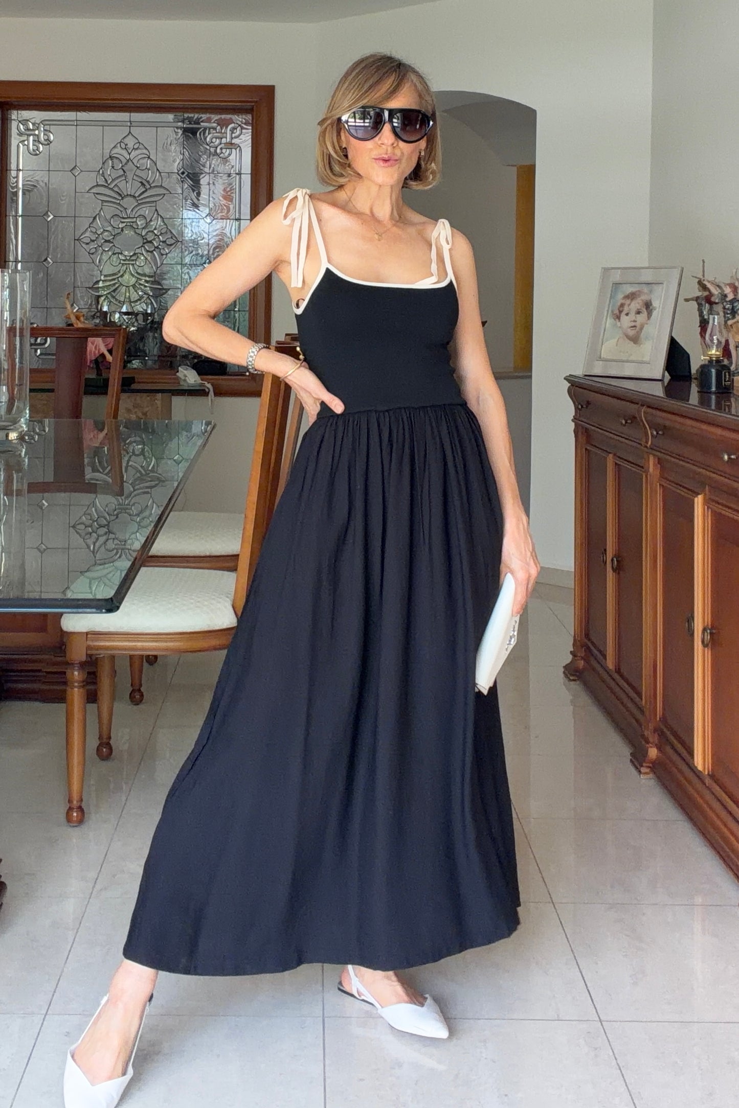 VESTIDO DETALLE TIRANTES