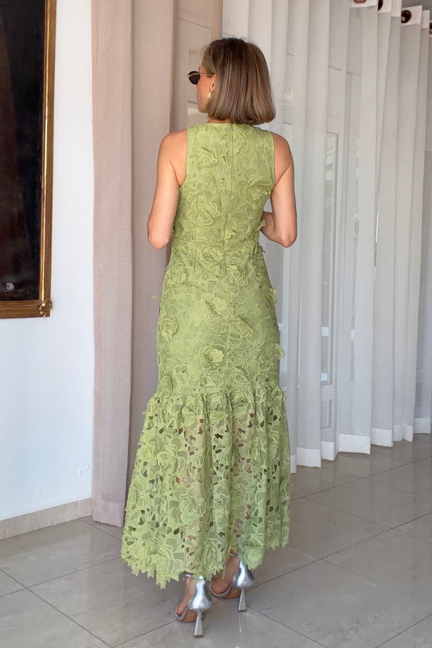 VESTIDO CROCHET MIDI