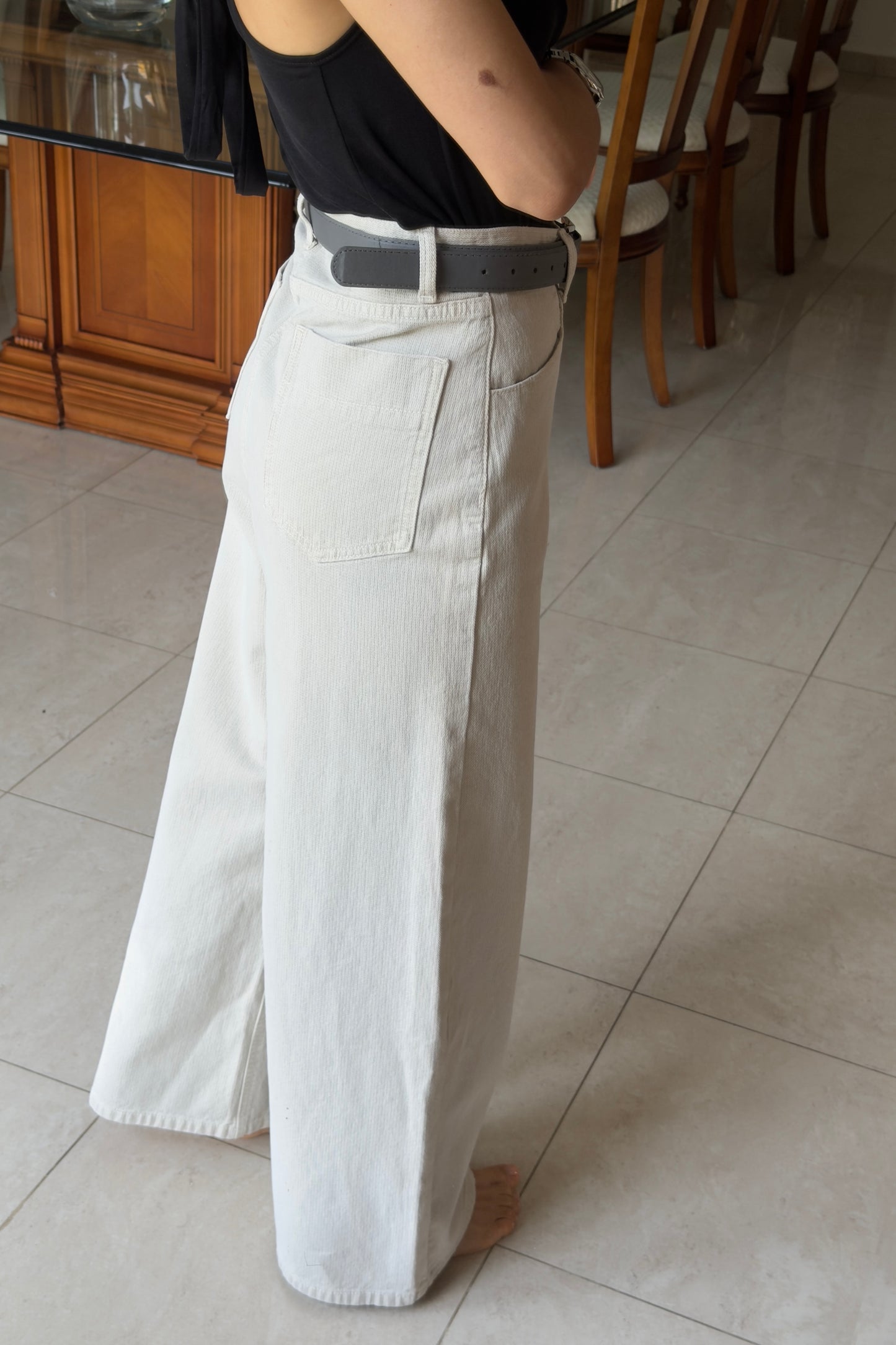 JEANS TEXTURA & CINTO