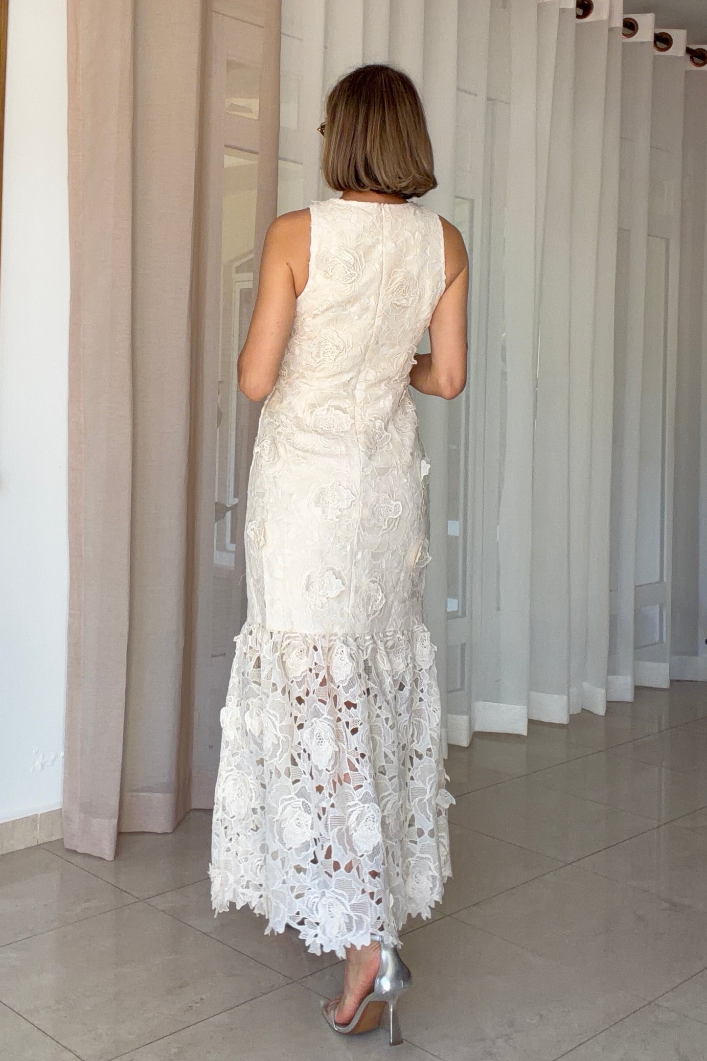 VESTIDO CROCHET MIDI