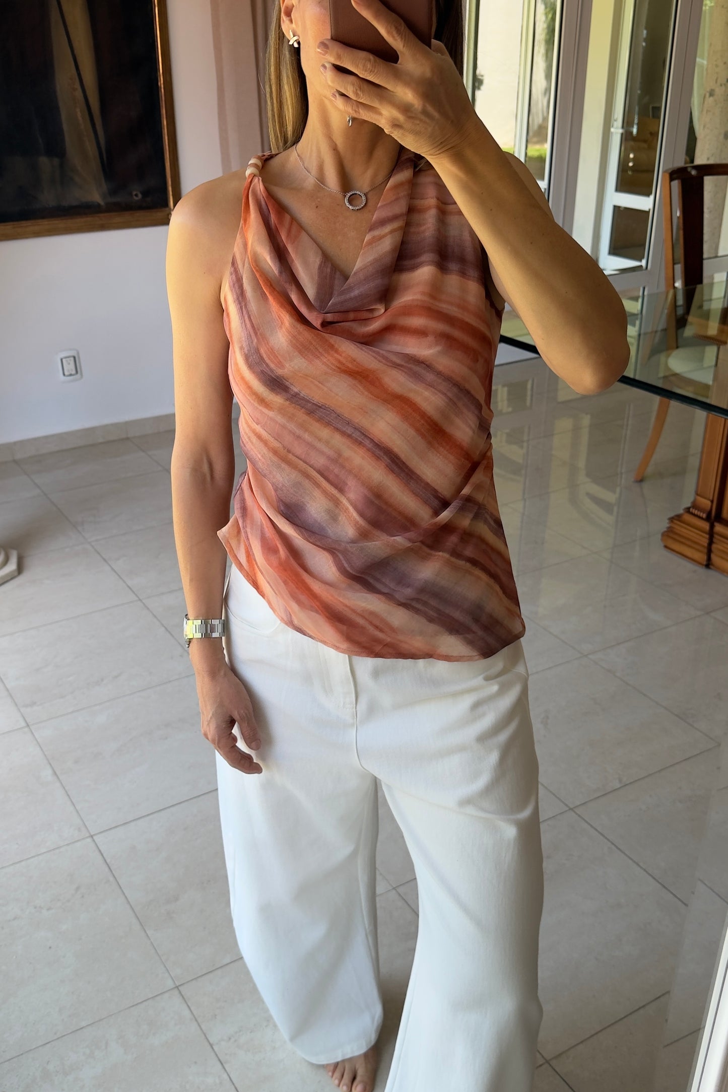 BLUSA ESTAMPADA