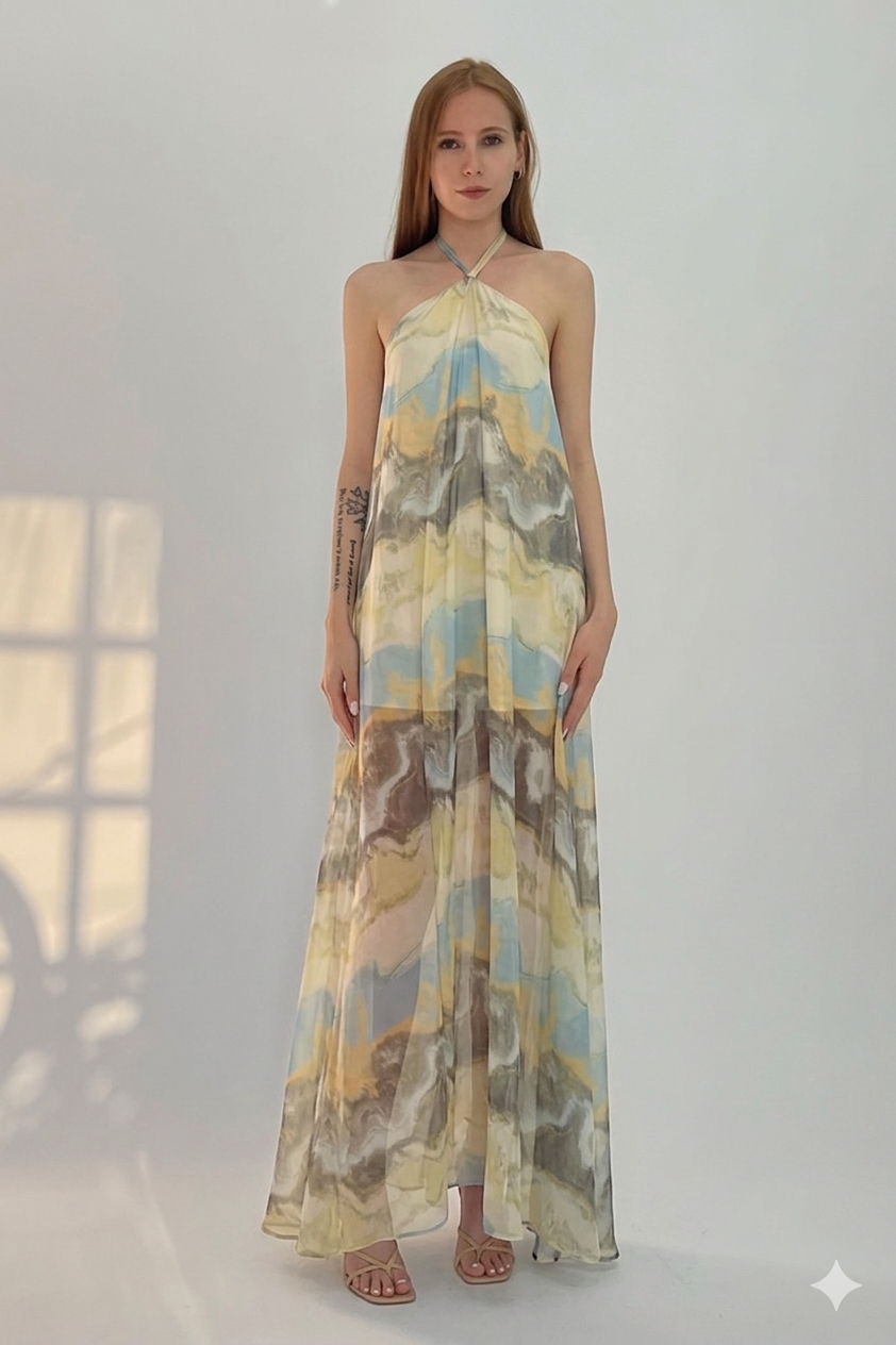 VESTIDO ESTAMPADO