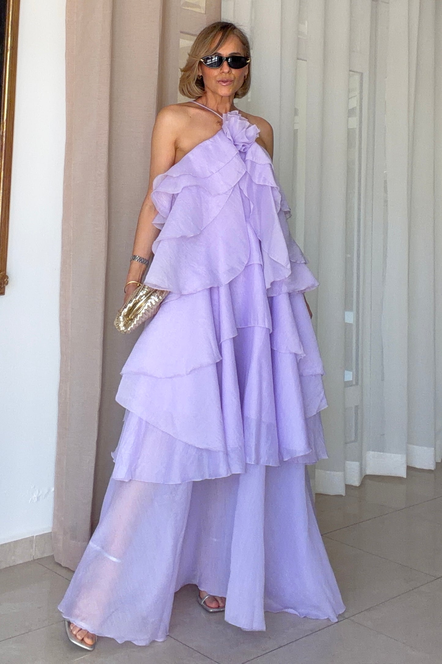 VESTIDO CAPAS IRREGULARES