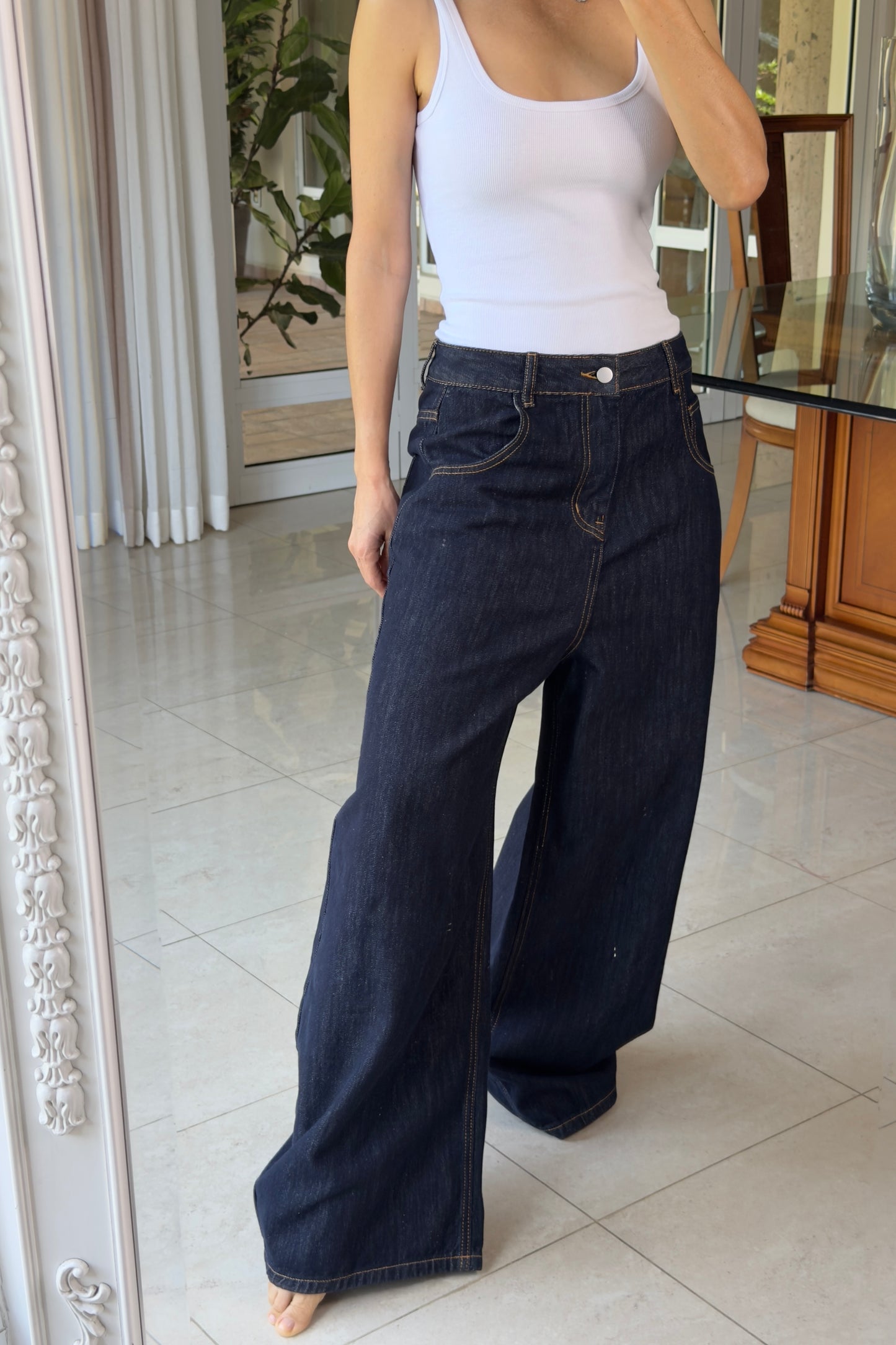 JEANS UNICOLOR