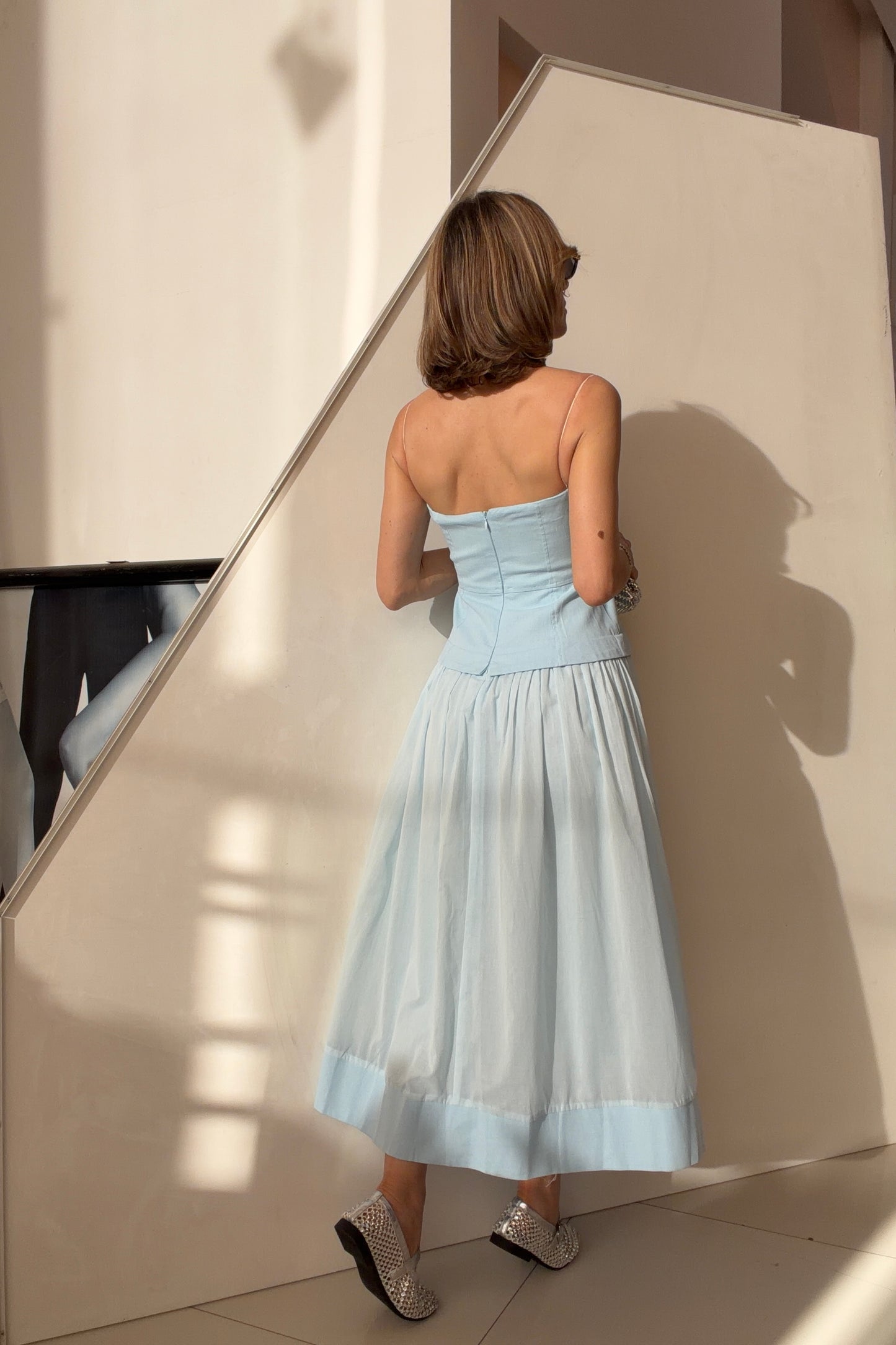 VESTIDO STRAPLESS