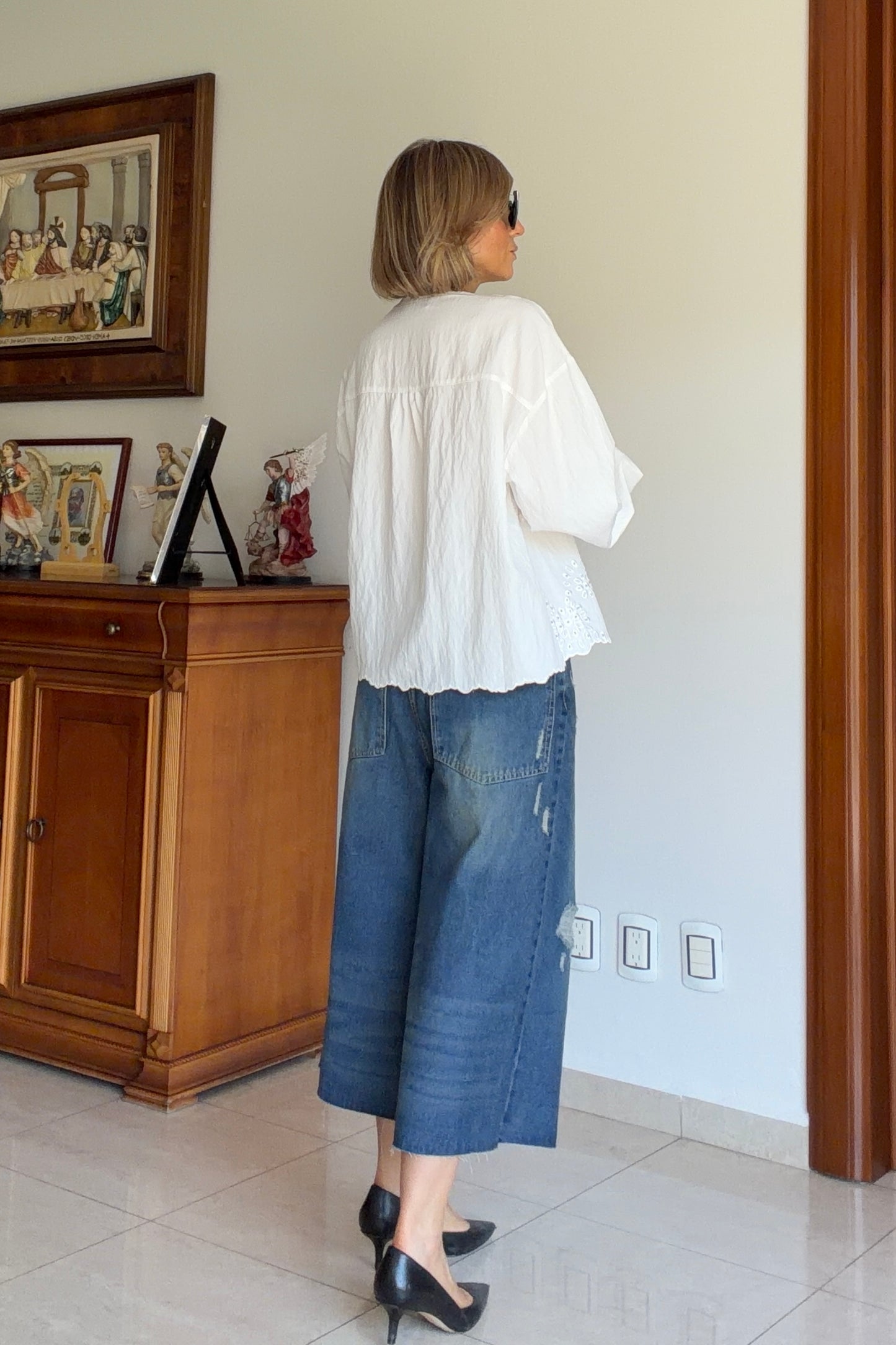 BLUSA DISEÑO BORDADO