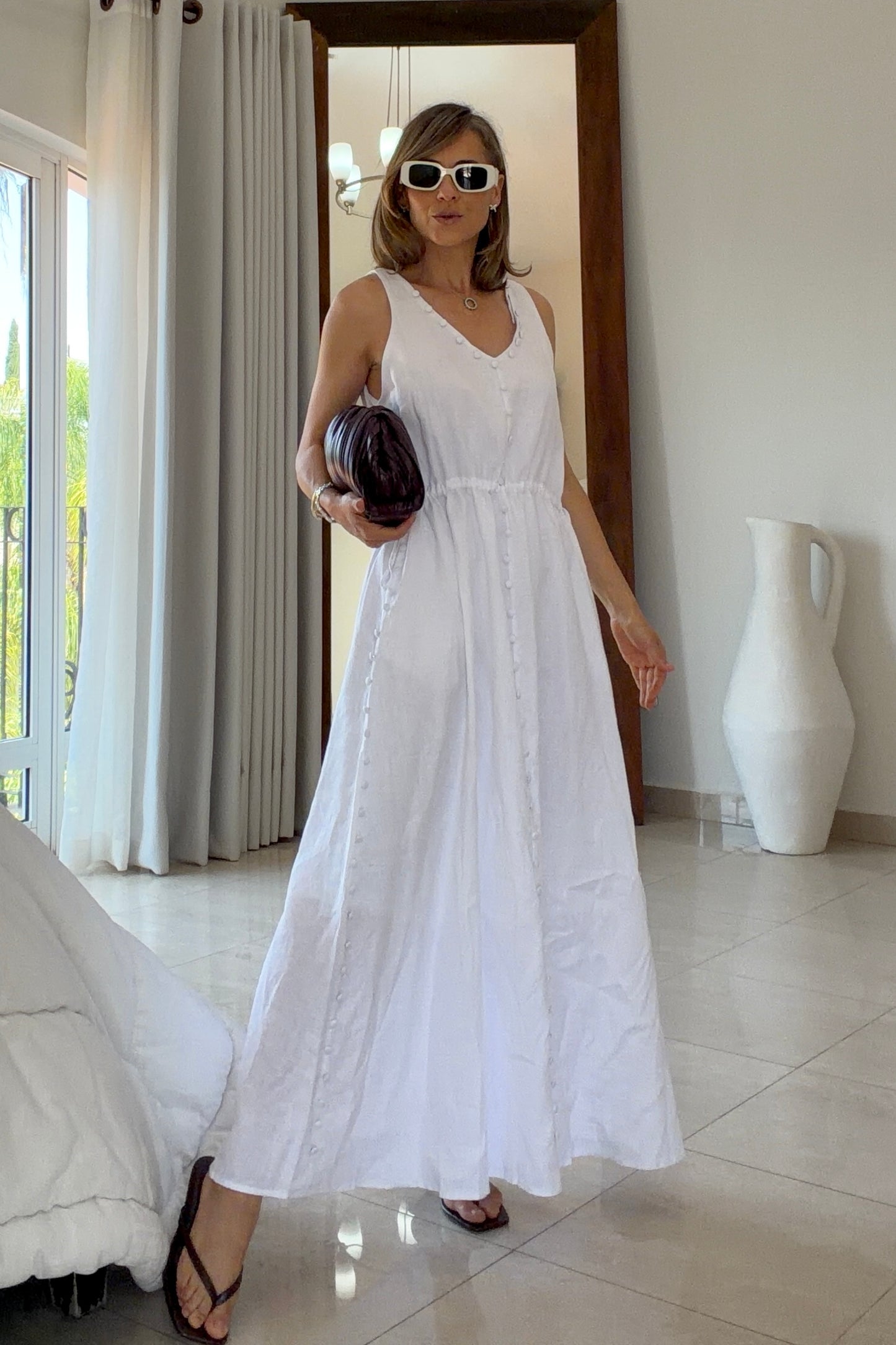 VESTIDO BOTONES