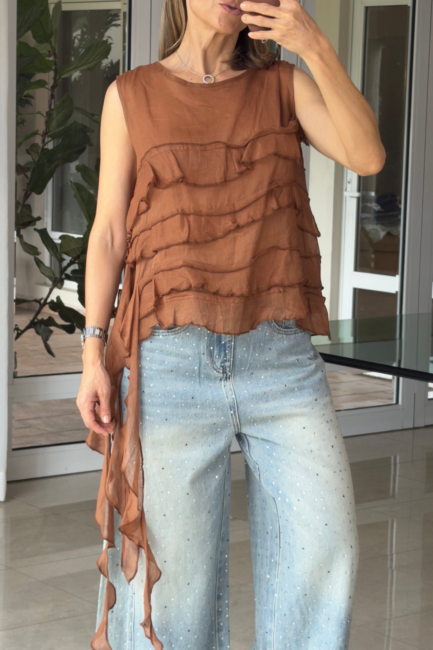 BLUSA CAPAS ASIMETRICAS