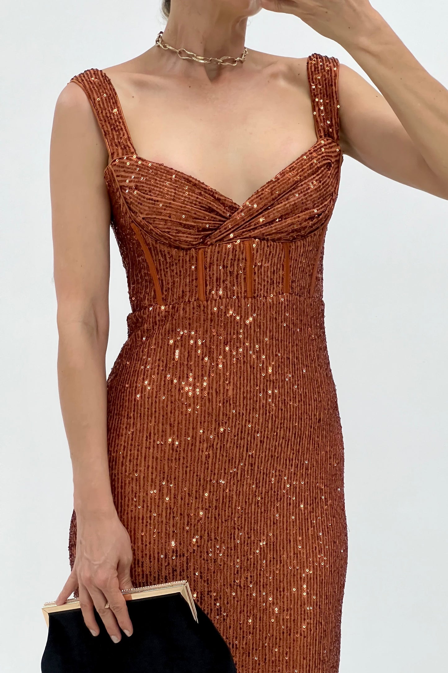 VESTIDO LENTEJUELA