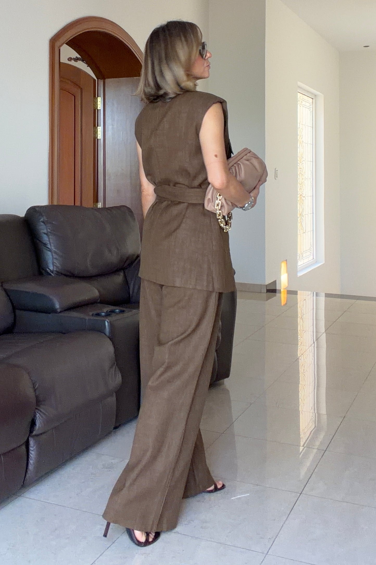 VEST SET UNICOLOR