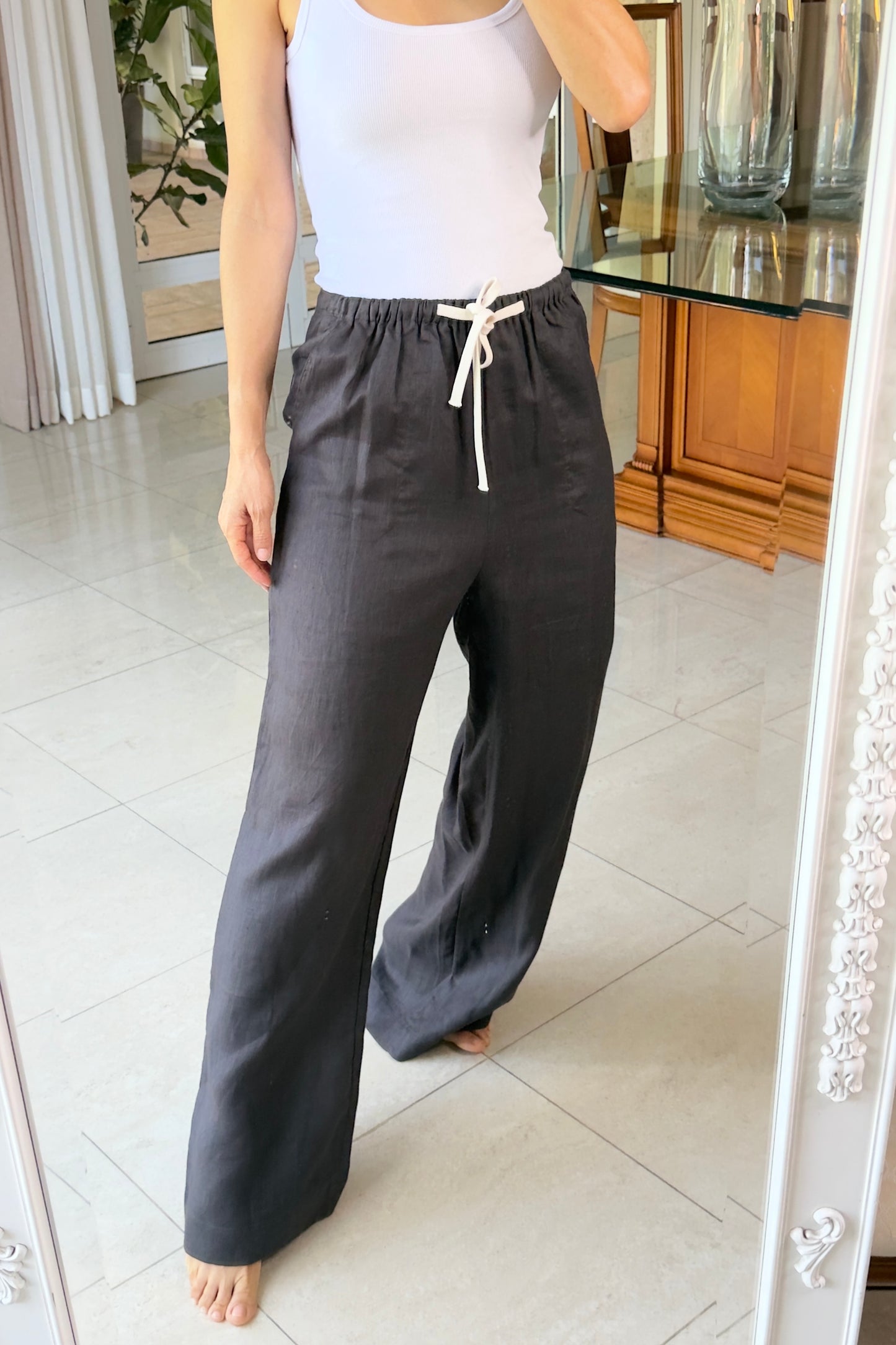 PANTALON UNICOLOR & JARETA