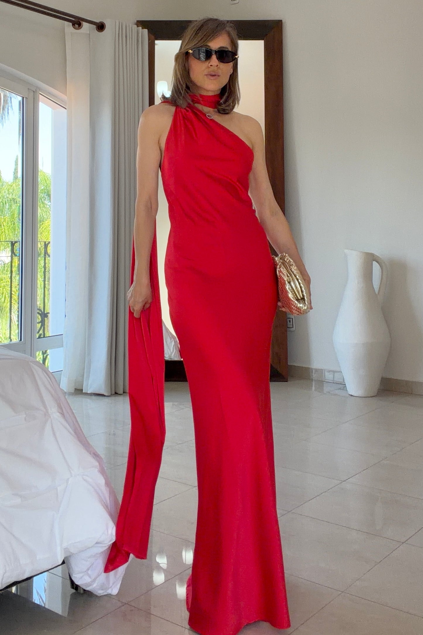 VESTIDO DETALLE CUELLO