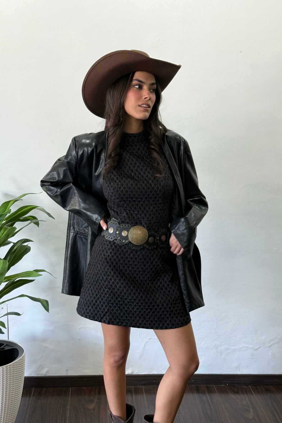 VESTIDO UNICOLOR