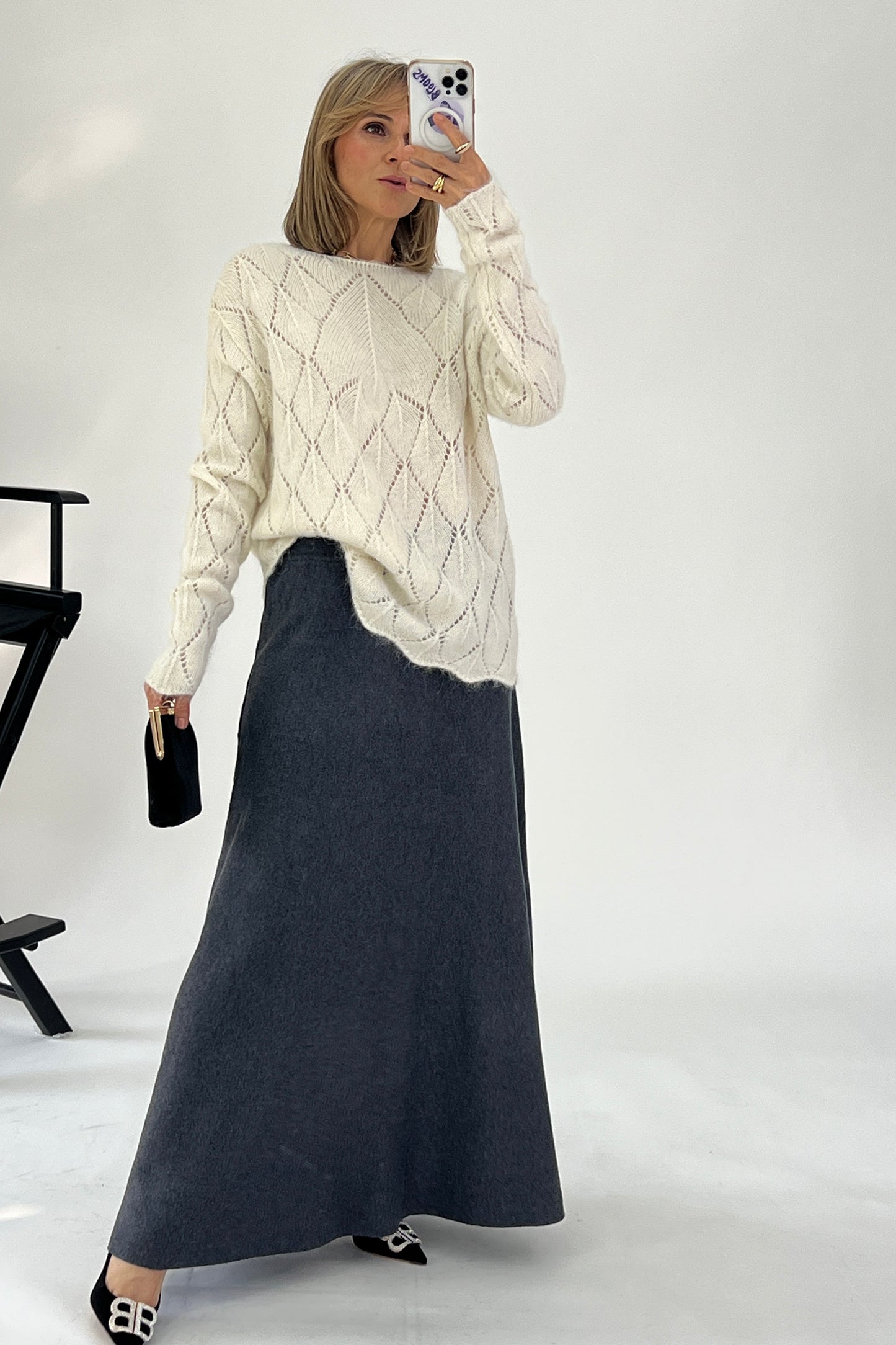 SUETER DISEÑO PERFORADO