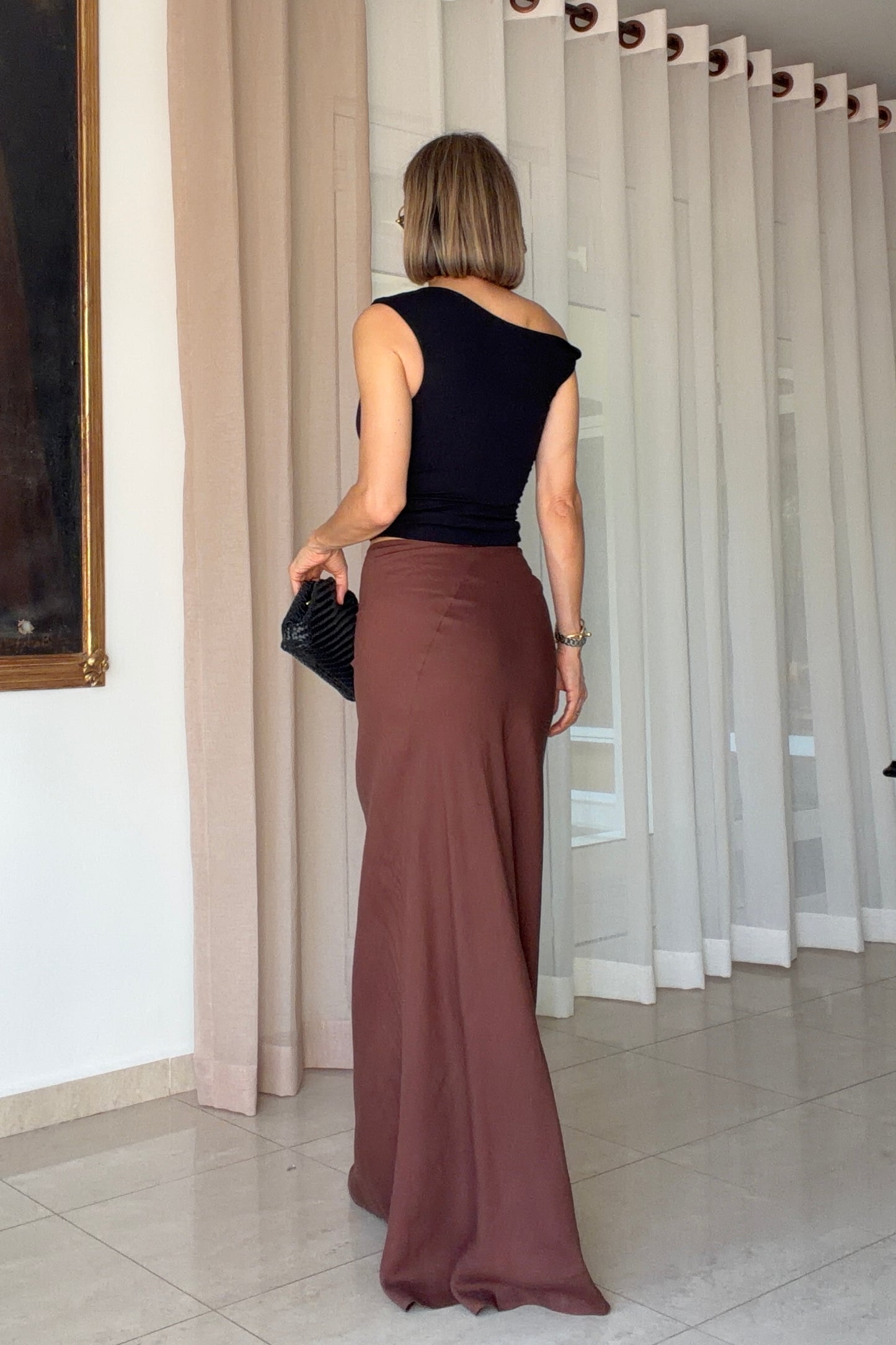 FALDA ANUDADO