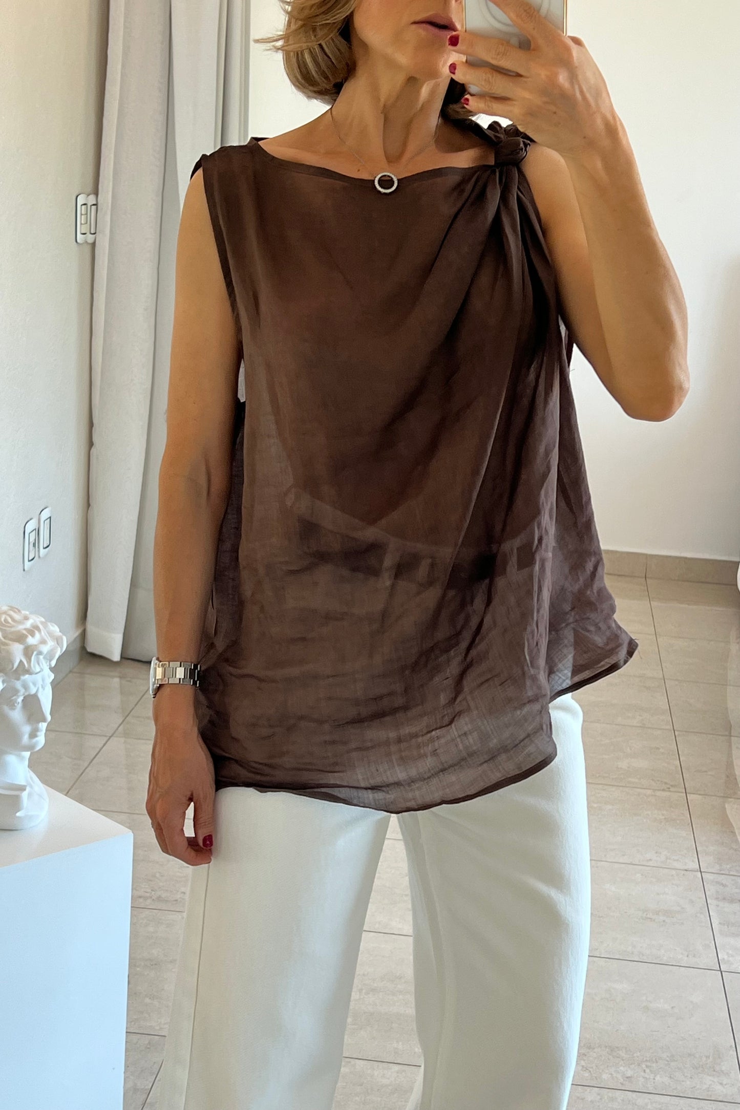 BLUSA DETALLE HOMBRO