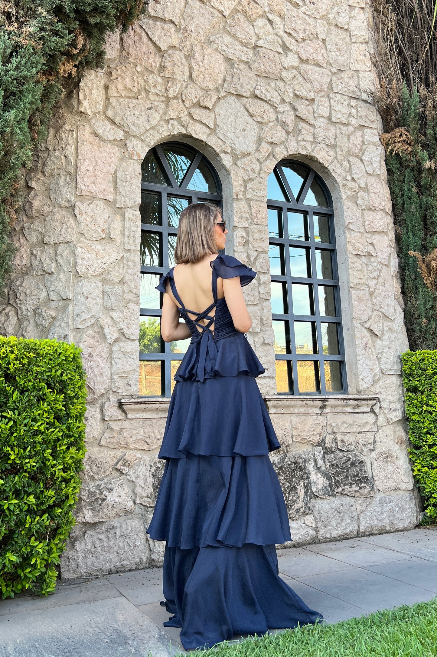 VESTIDO CAPAS & CORSET