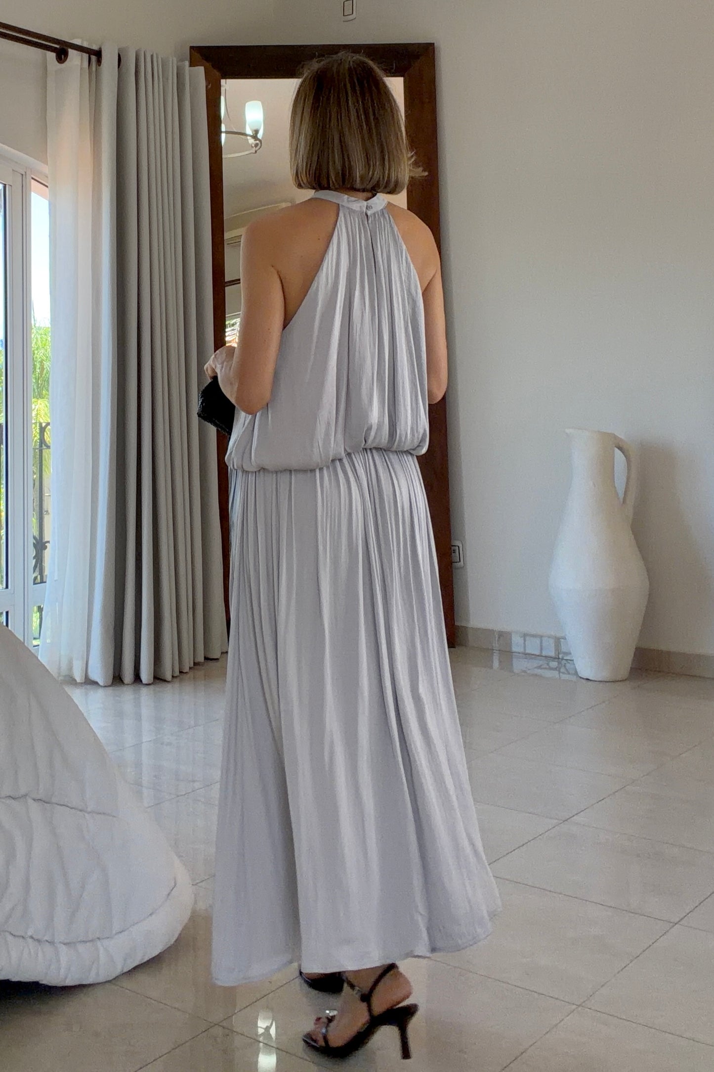 VESTIDO CORTE CINTURA