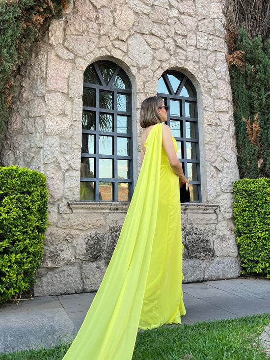 VESTIDO DETALLE HOMBRO