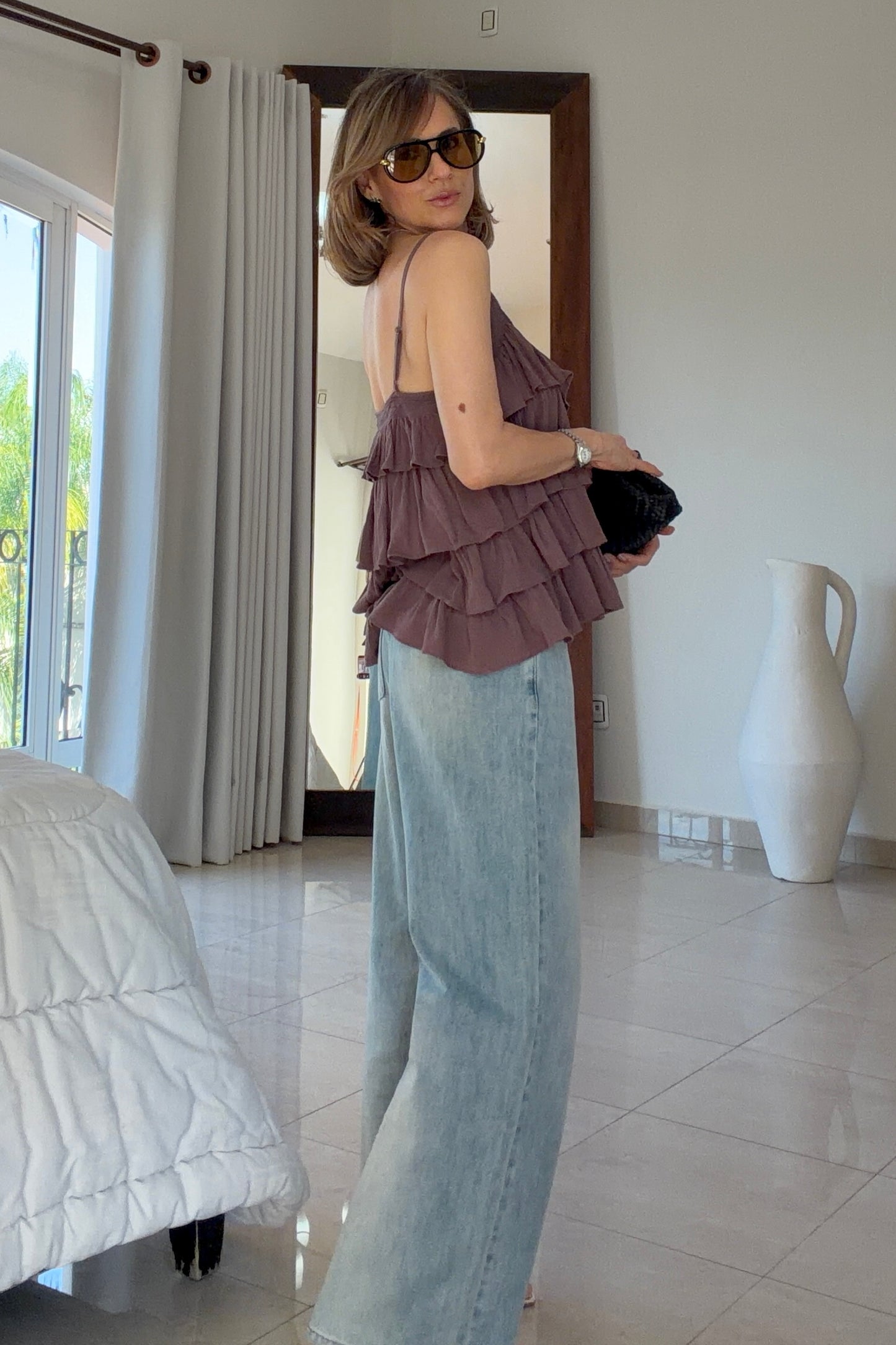 BLUSA CAPAS OLANES