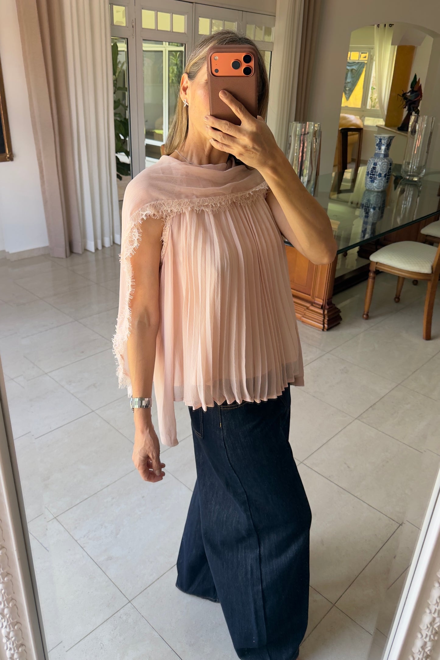 BLUSA PLISADA