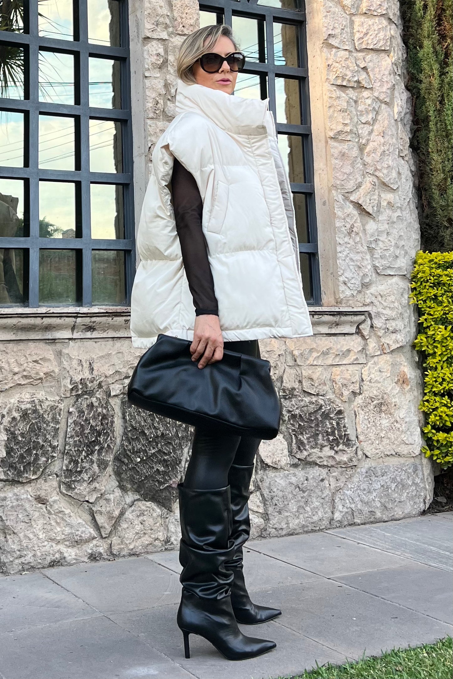 CHALECO PUFFER OVERSIZE