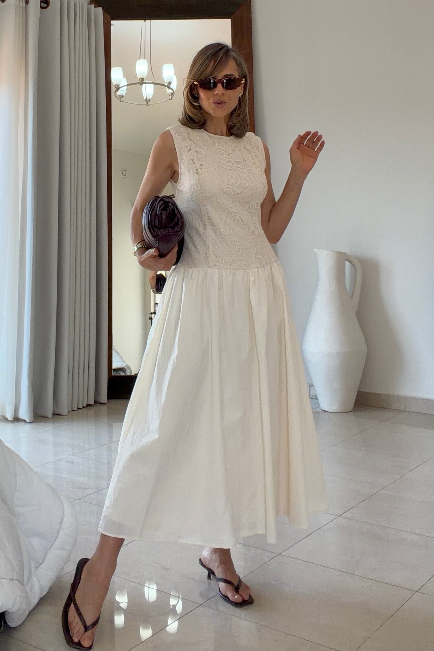 VESTIDO BUSTO CROCHET