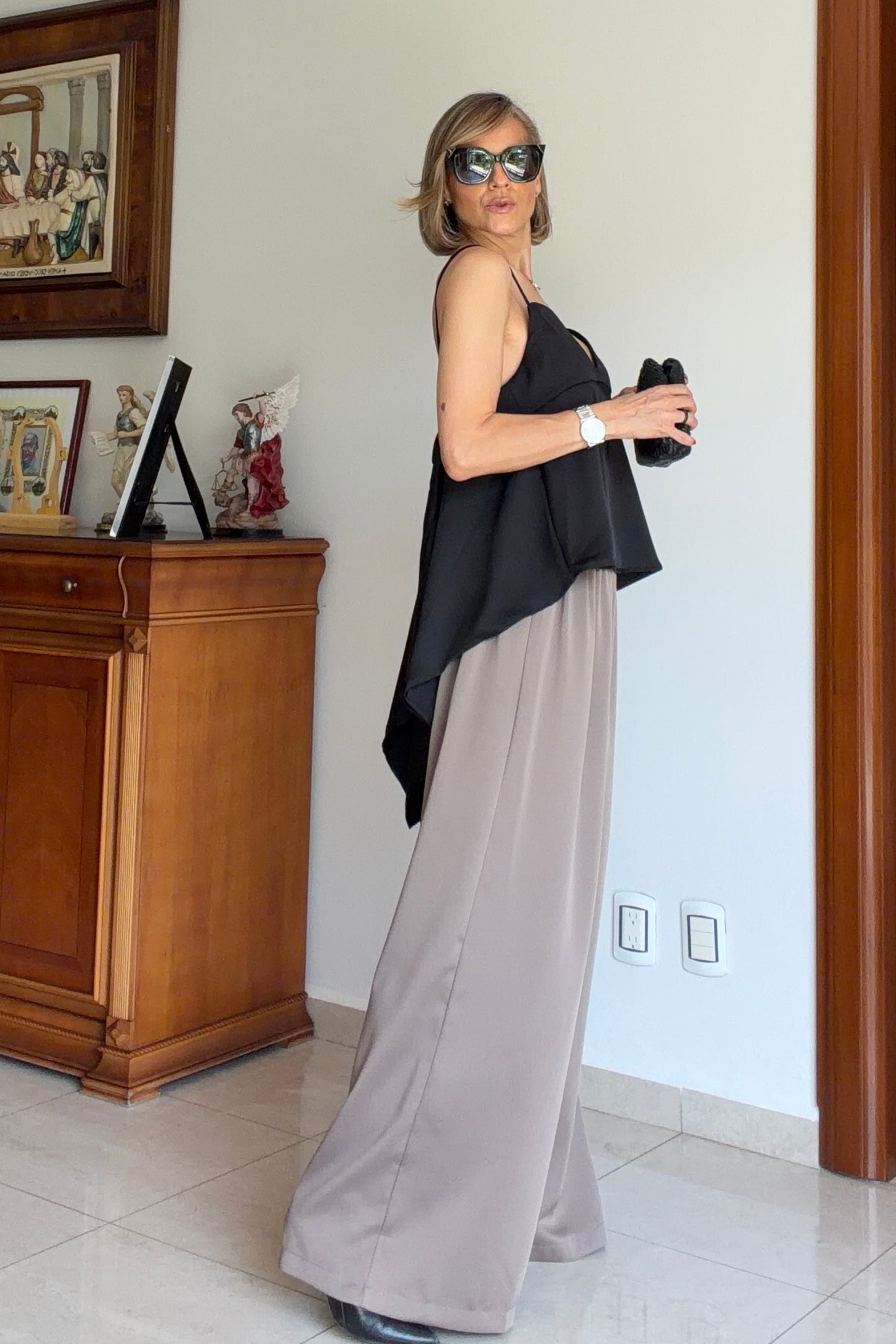 PANTALON SATIN