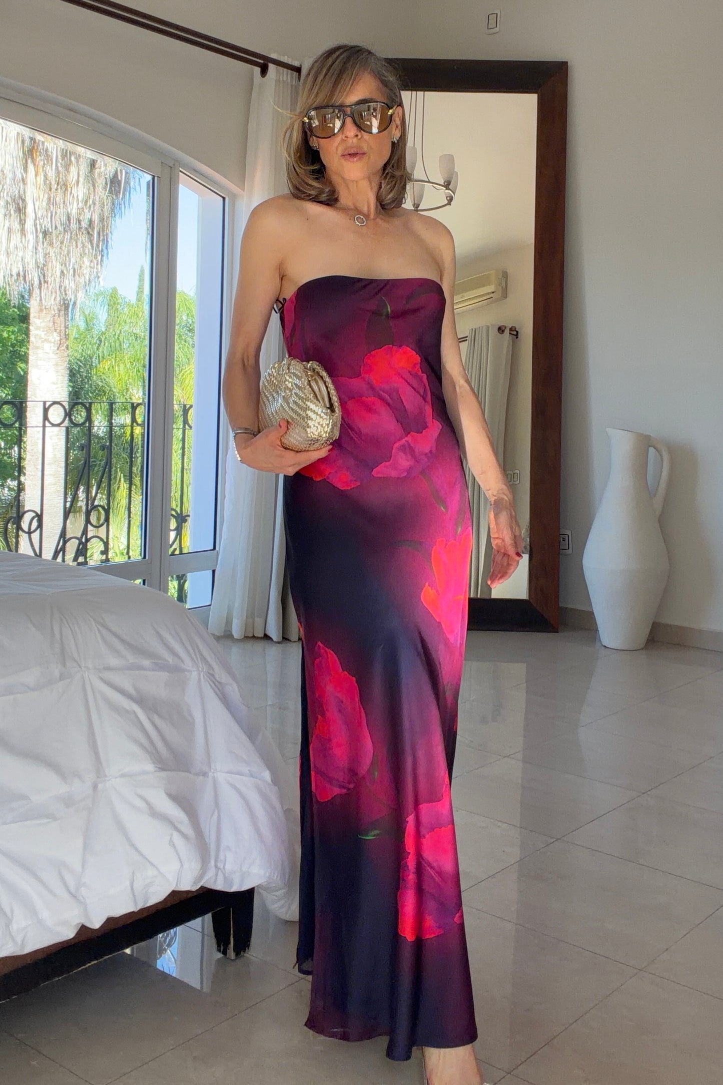 VESTIDO STRAPLESS