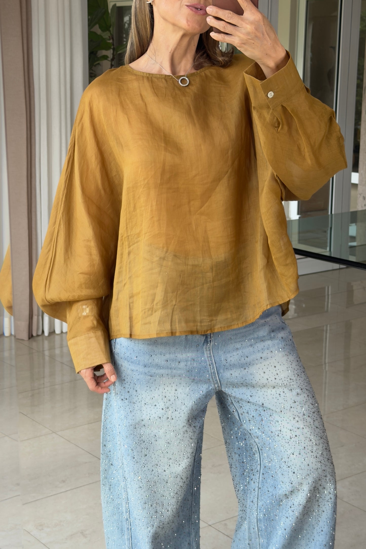 BLUSA DOBLE VISTA