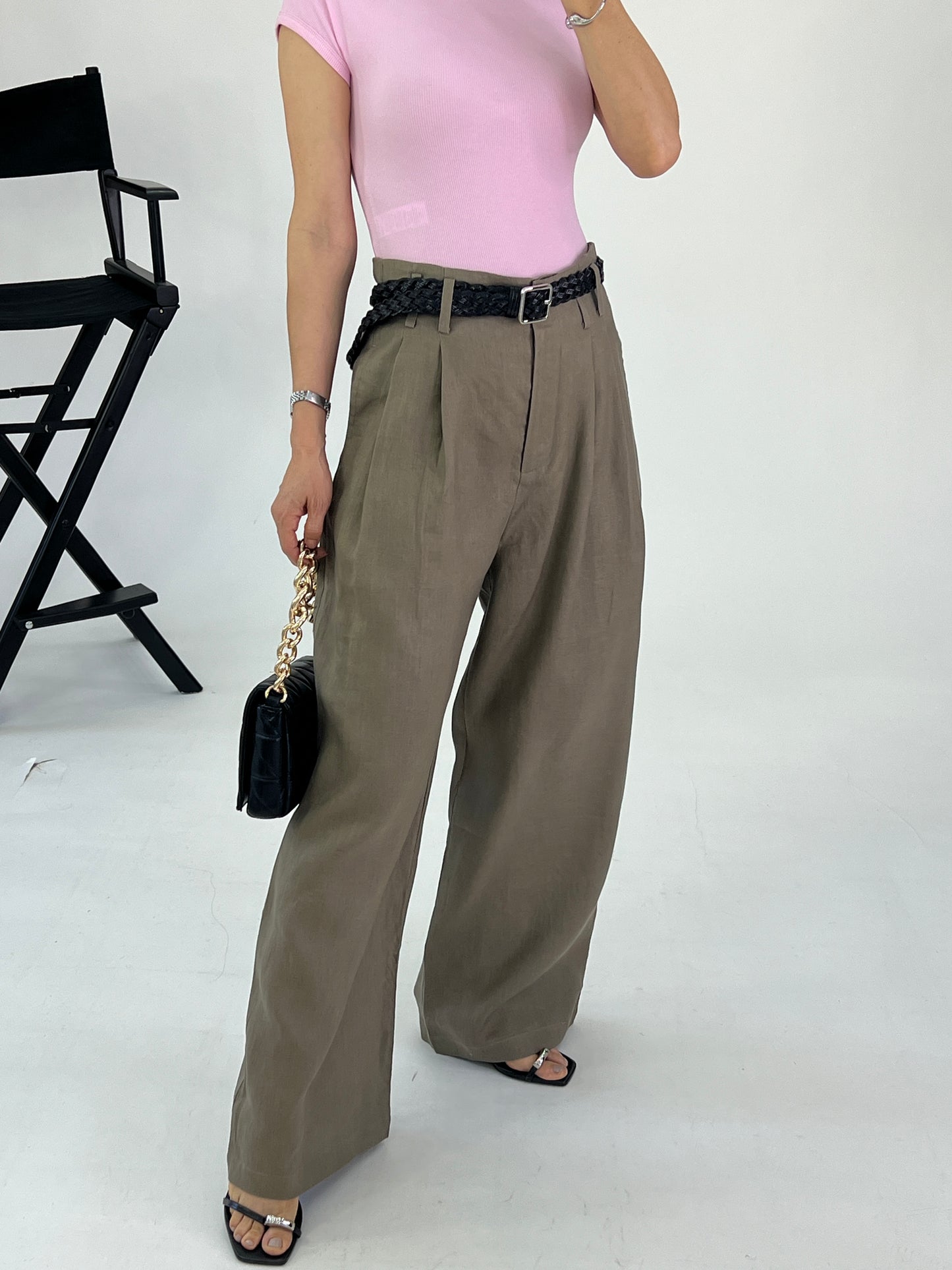 PANTALON CINTO TRENZADO