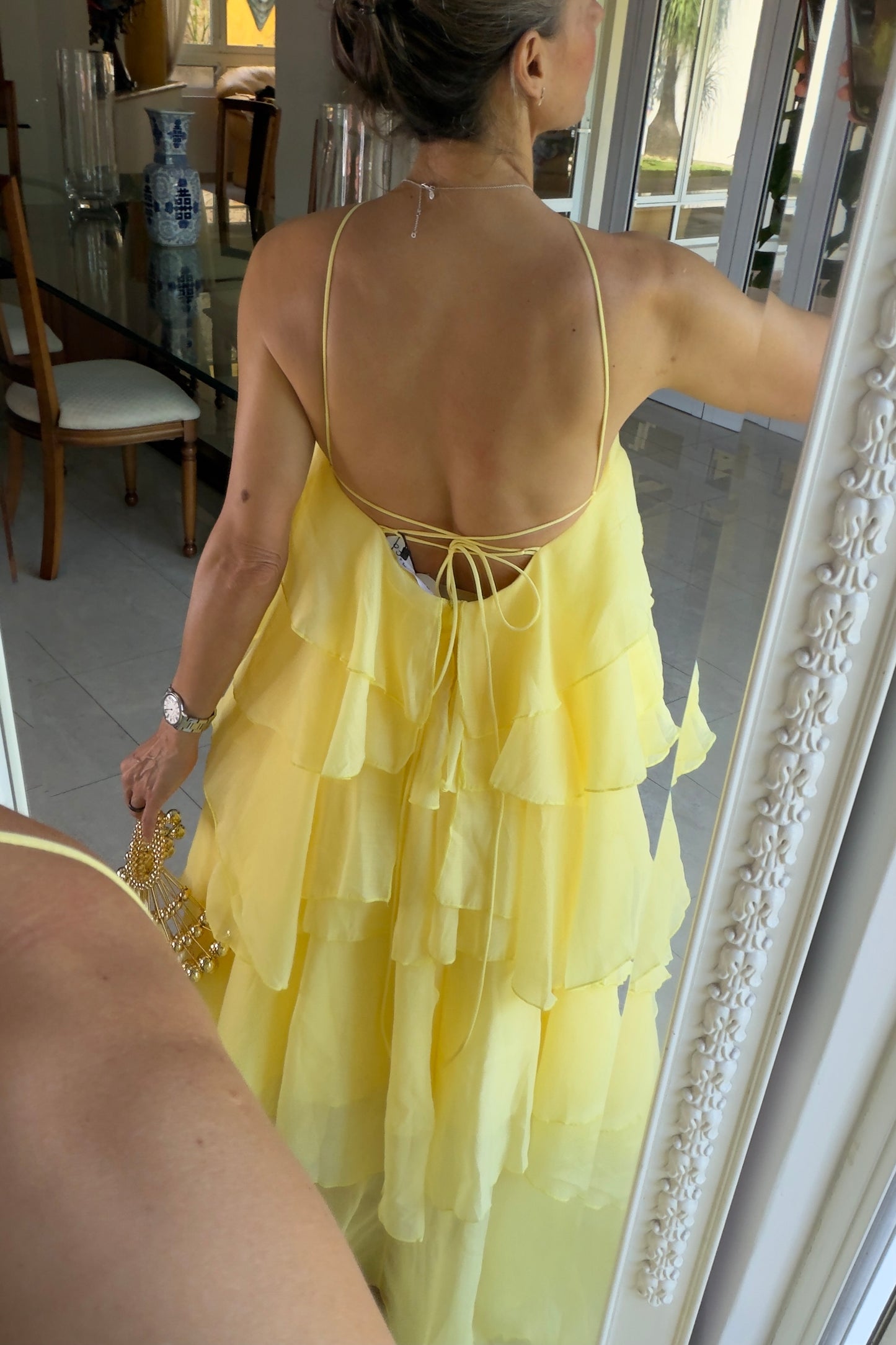 VESTIDO FLOR & CAPAS