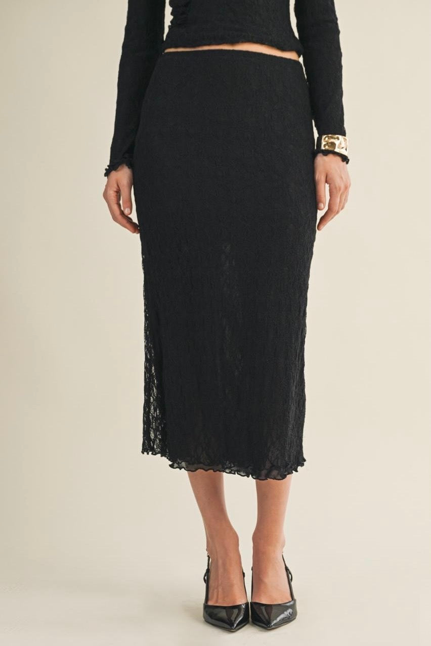 FALDA ENCAJE