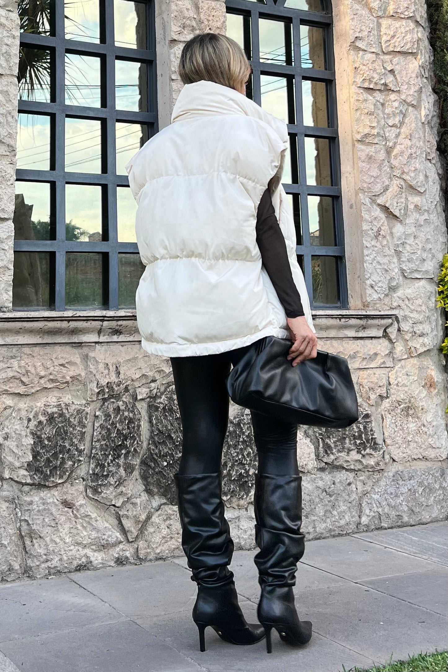 CHALECO PUFFER OVERSIZE