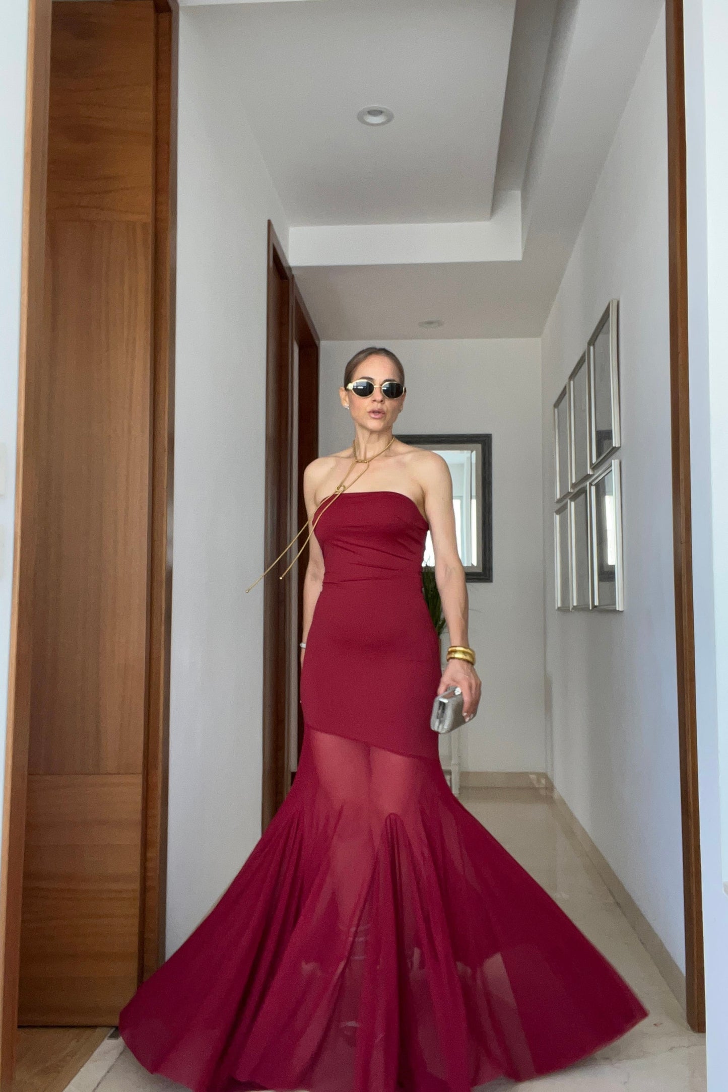 VESTIDO BAJO MESH