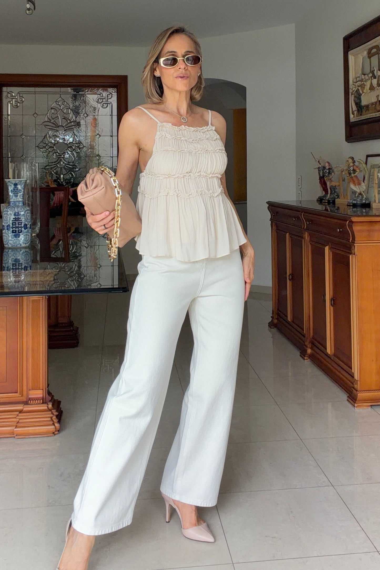 BLUSA FRUNCIDO