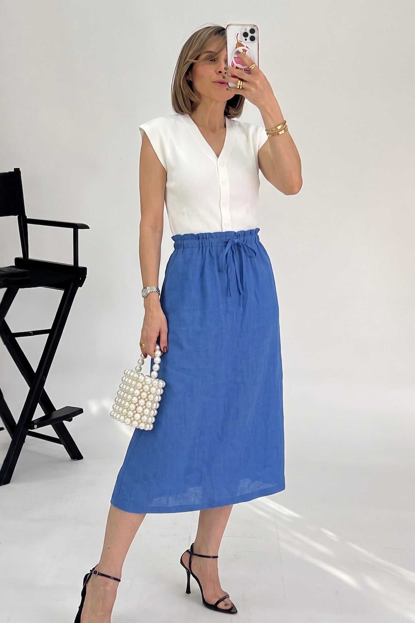 FALDA CINTURA ELASTICA