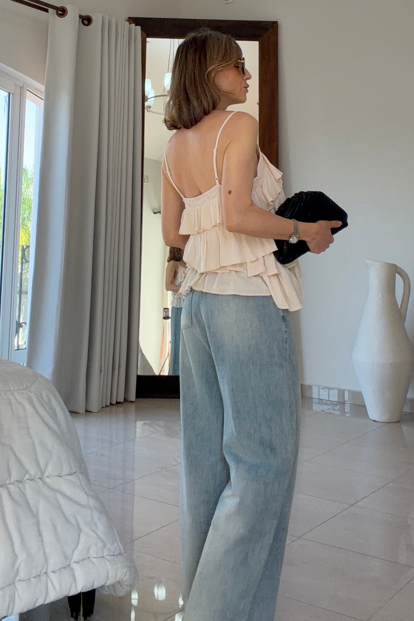 BLUSA CAPAS OLANES