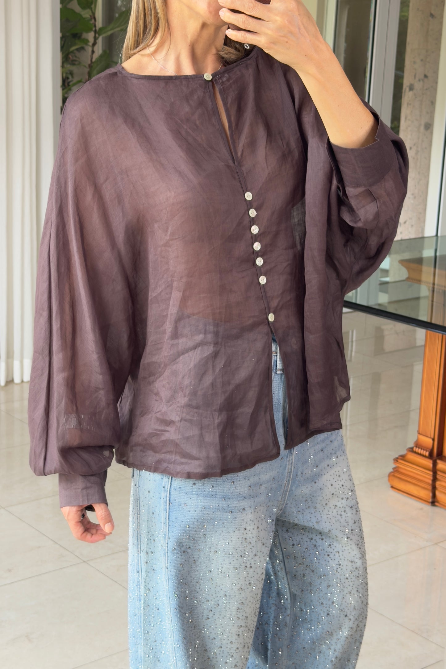 BLUSA DOBLE VISTA