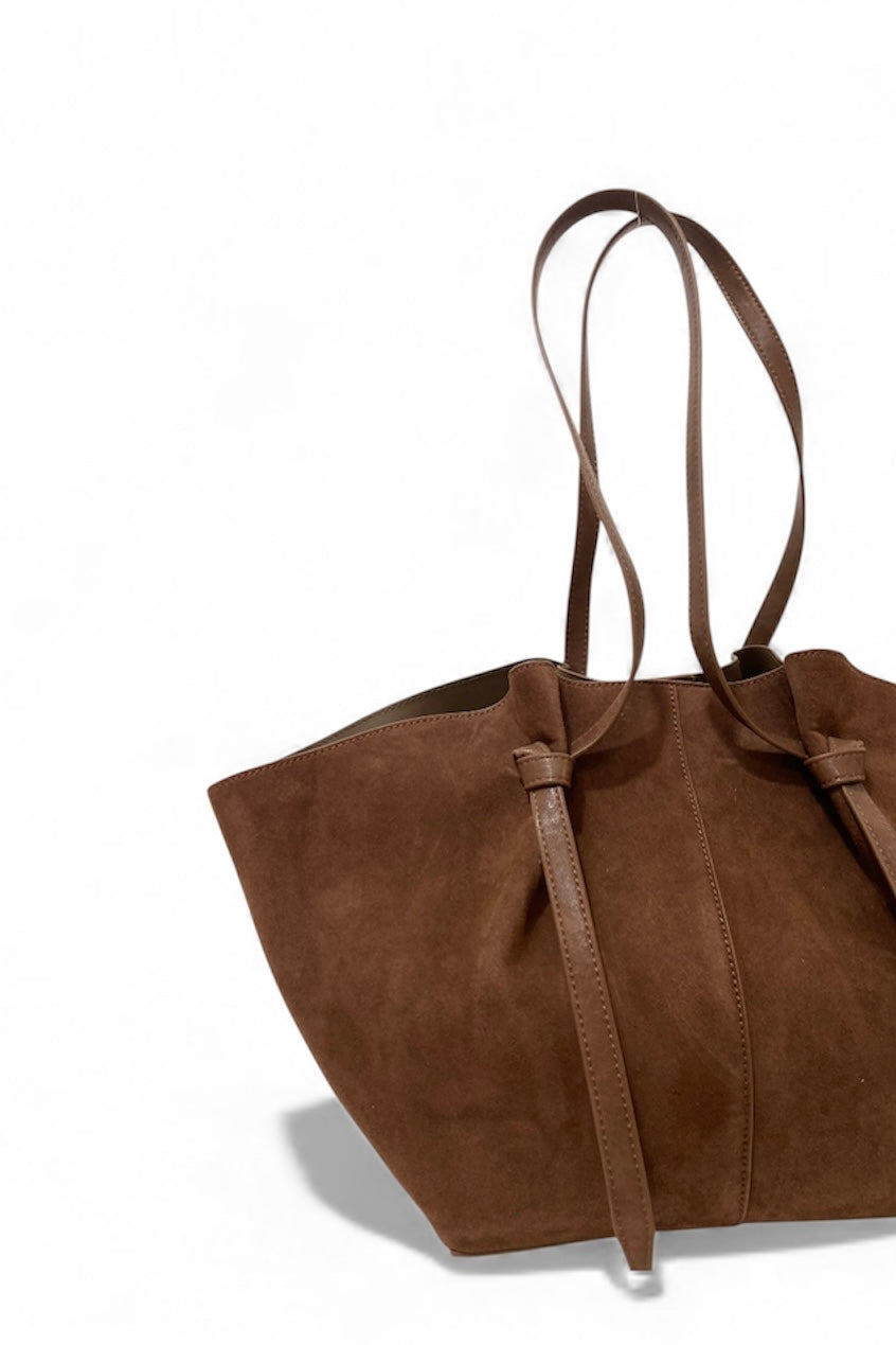SUEDE & LEATHER BAG